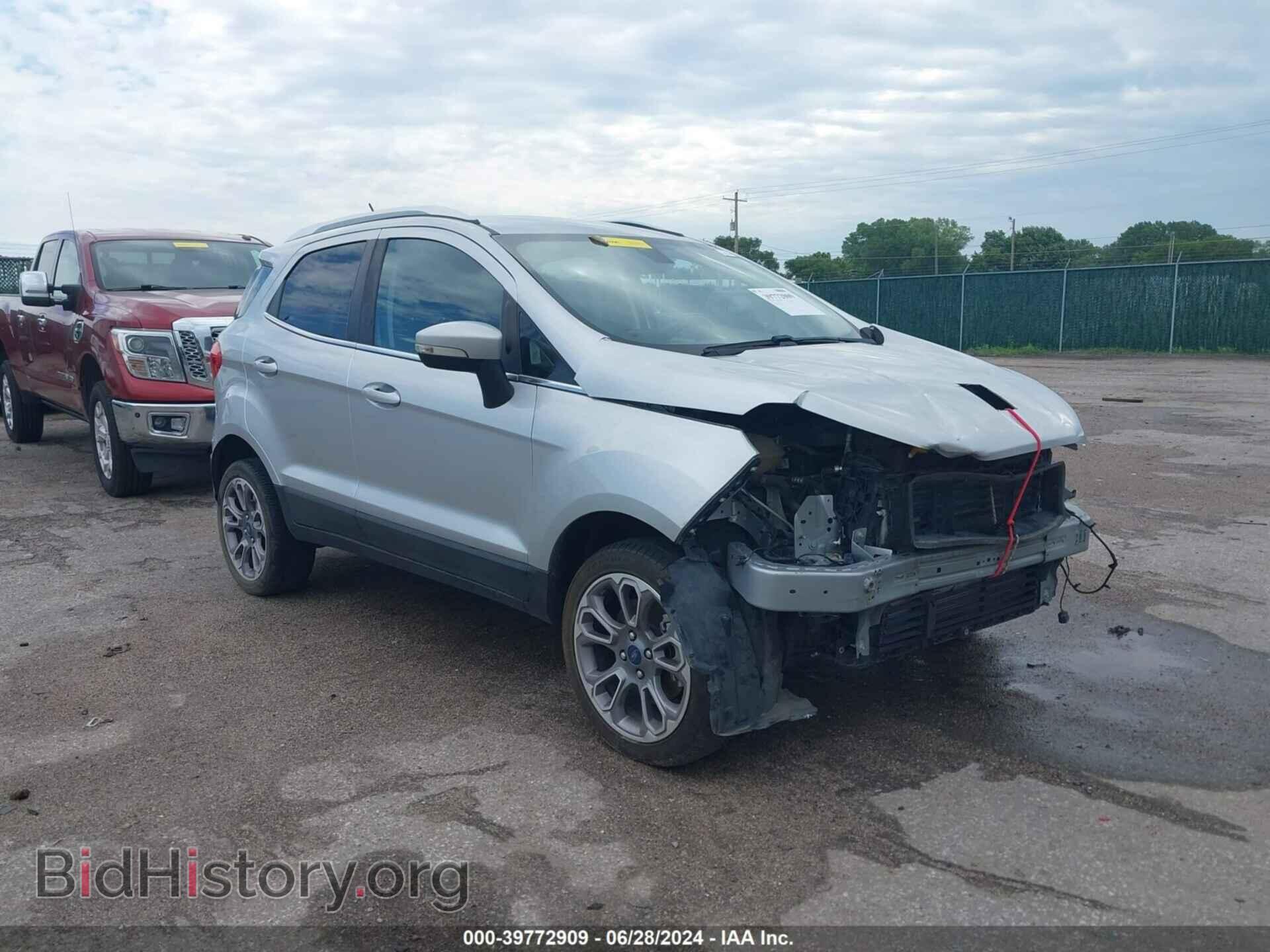 Фотография MAJ6S3KL7LC347380 - FORD ECOSPORT 2020
