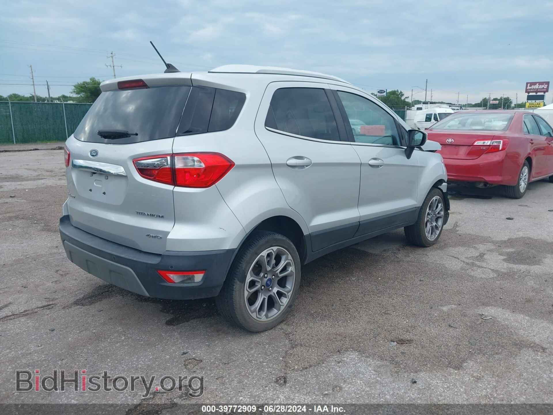 2020 FORD ECOSPORT - VIN: MAJ6S3KL7LC347380 - Фото 4