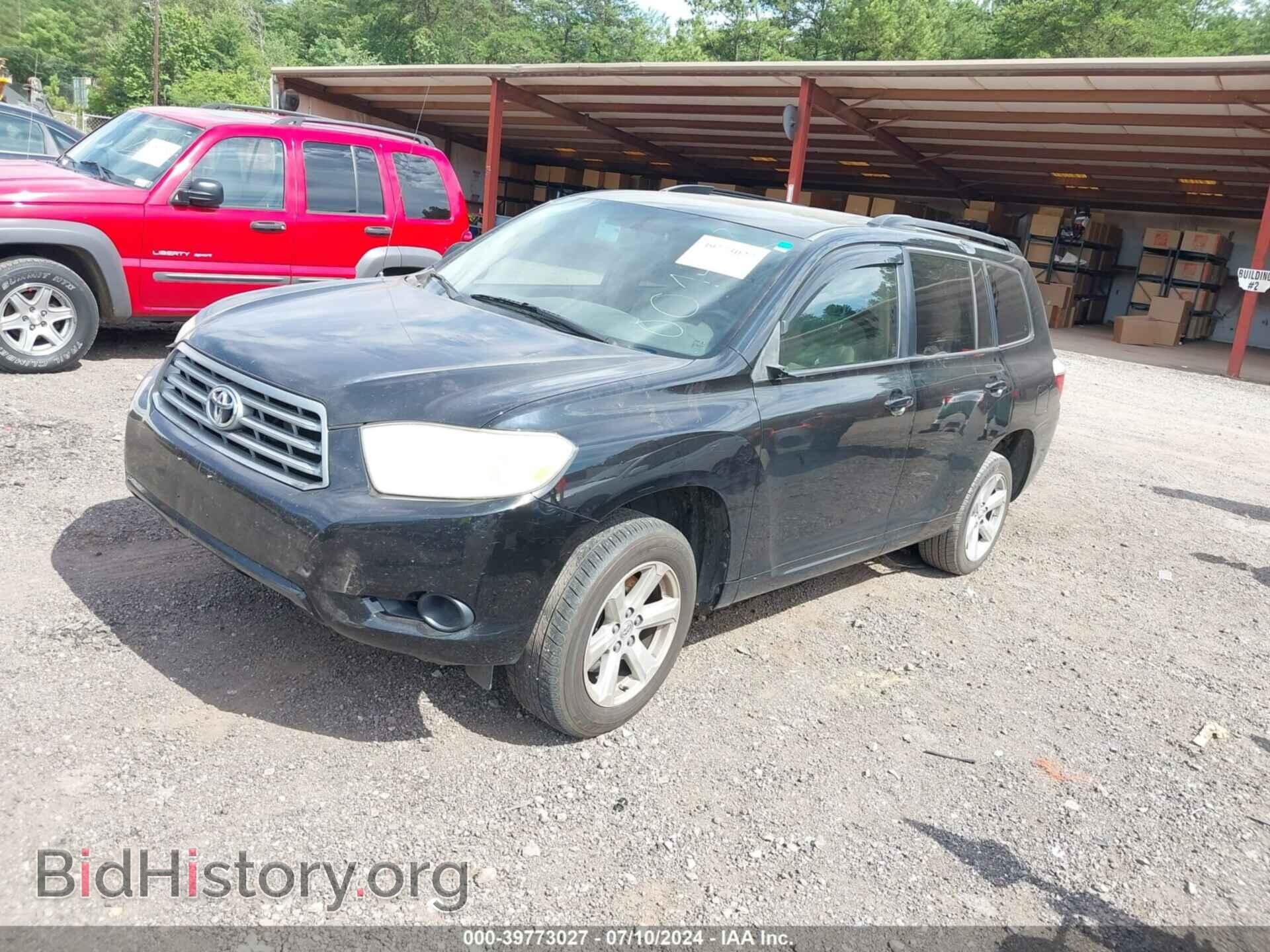 2009 TOYOTA HIGHLANDER - VIN: JTEDA41A492001422 - Фото 2
