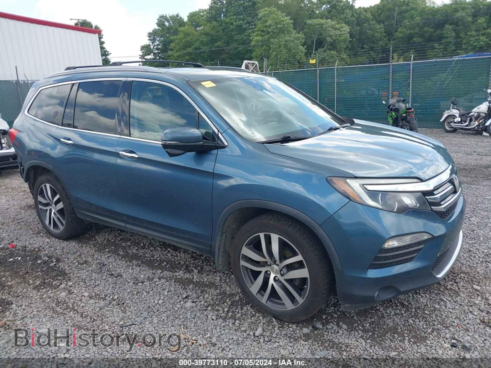 Фотография 5FNYF6H92GB060235 - HONDA PILOT 2016
