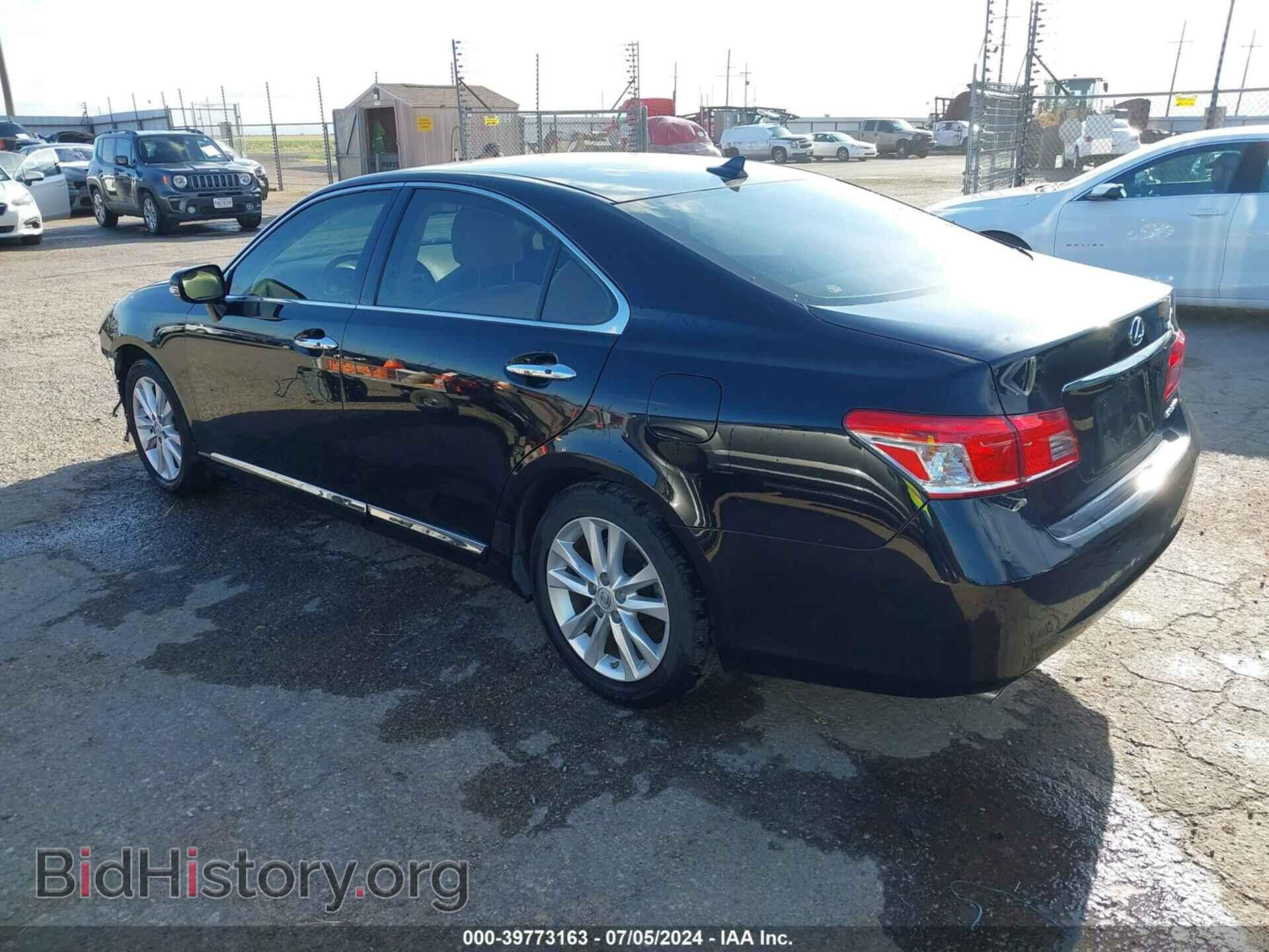 2011 LEXUS ES 350 - VIN: JTHBK1EG7B2425557 - Фото 3