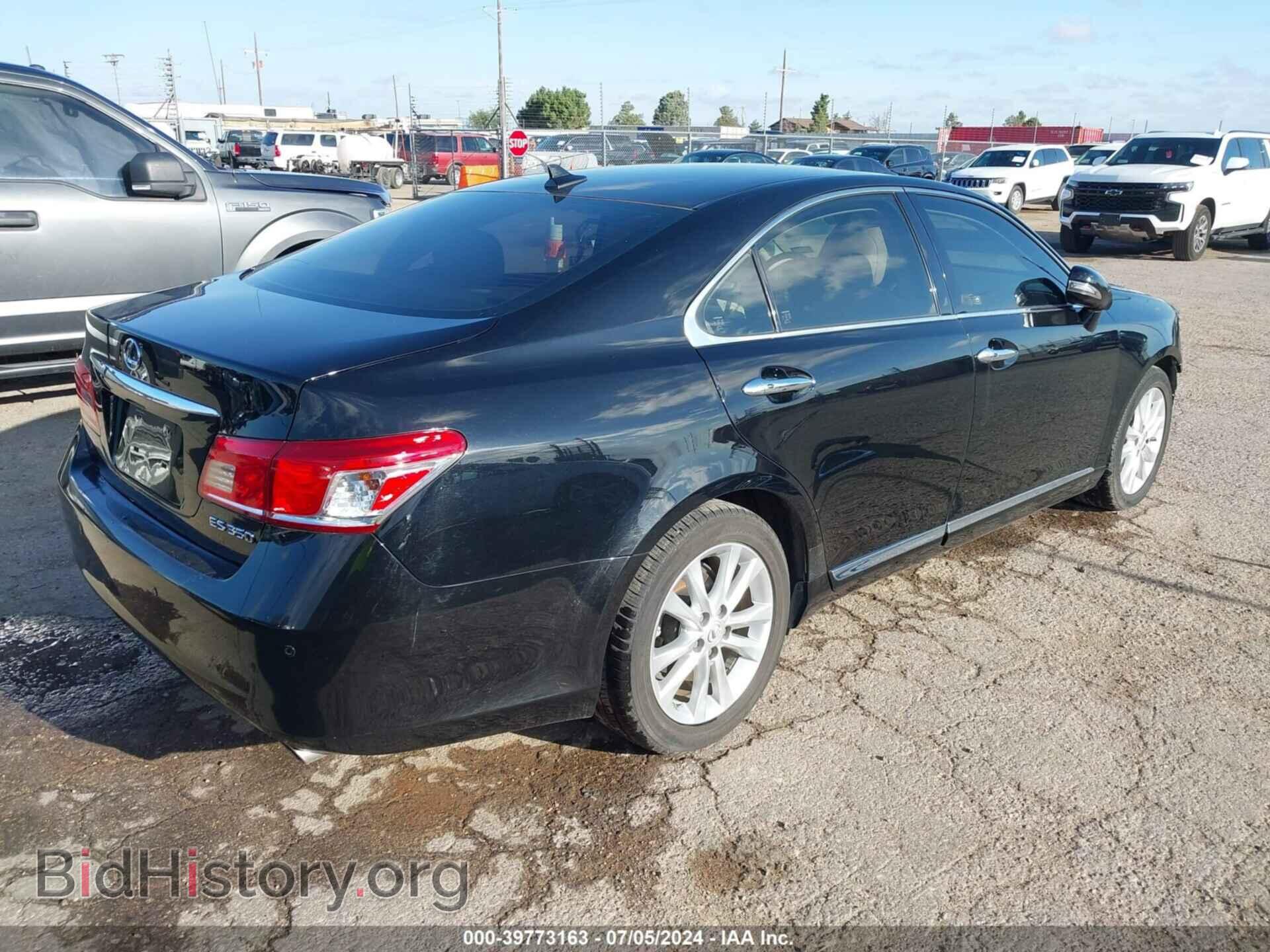2011 LEXUS ES 350 - VIN: JTHBK1EG7B2425557 - Фото 4
