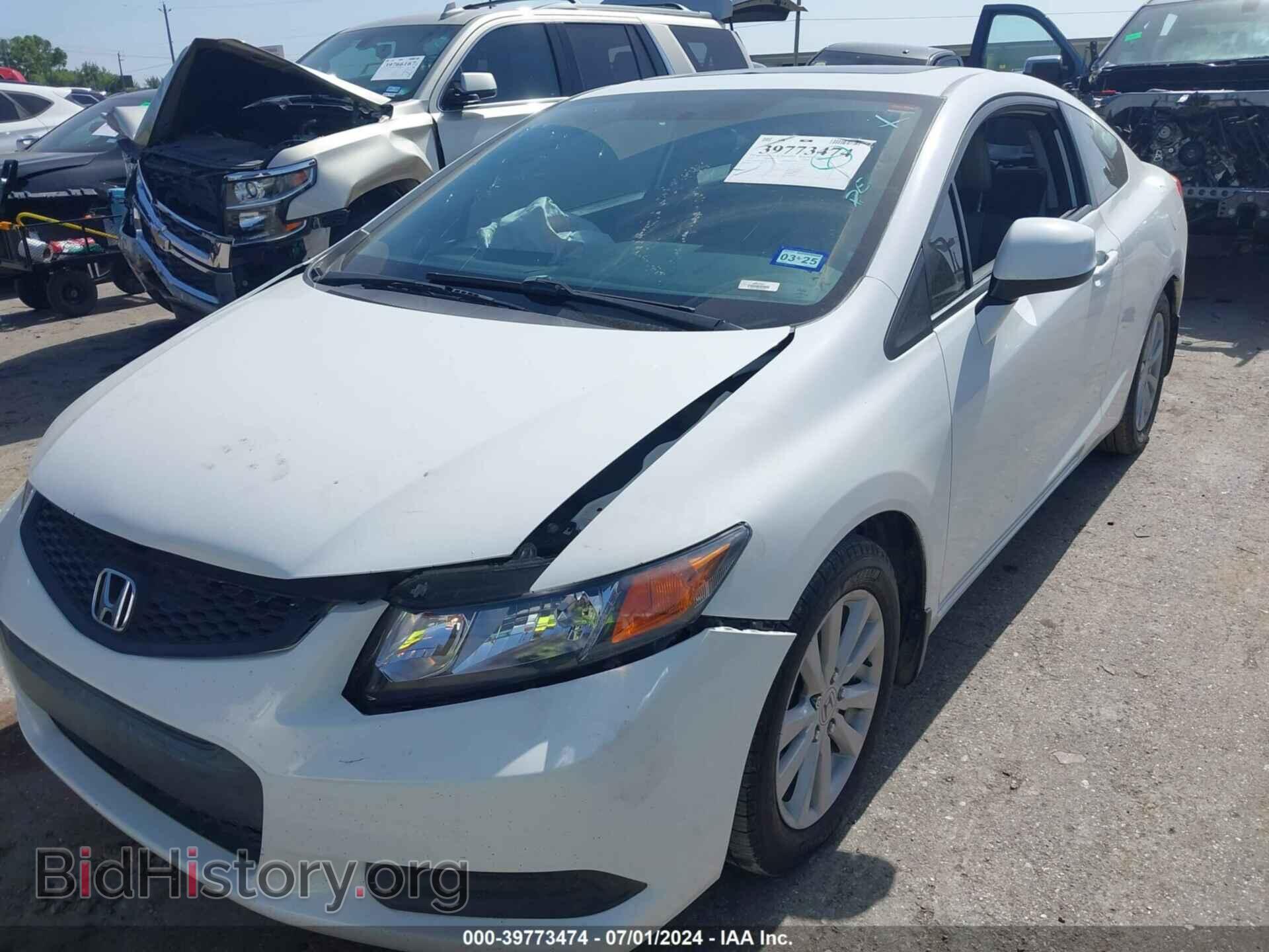 2012 HONDA CIVIC - VIN: 2HGFG3B17CH549824 - Фото 2