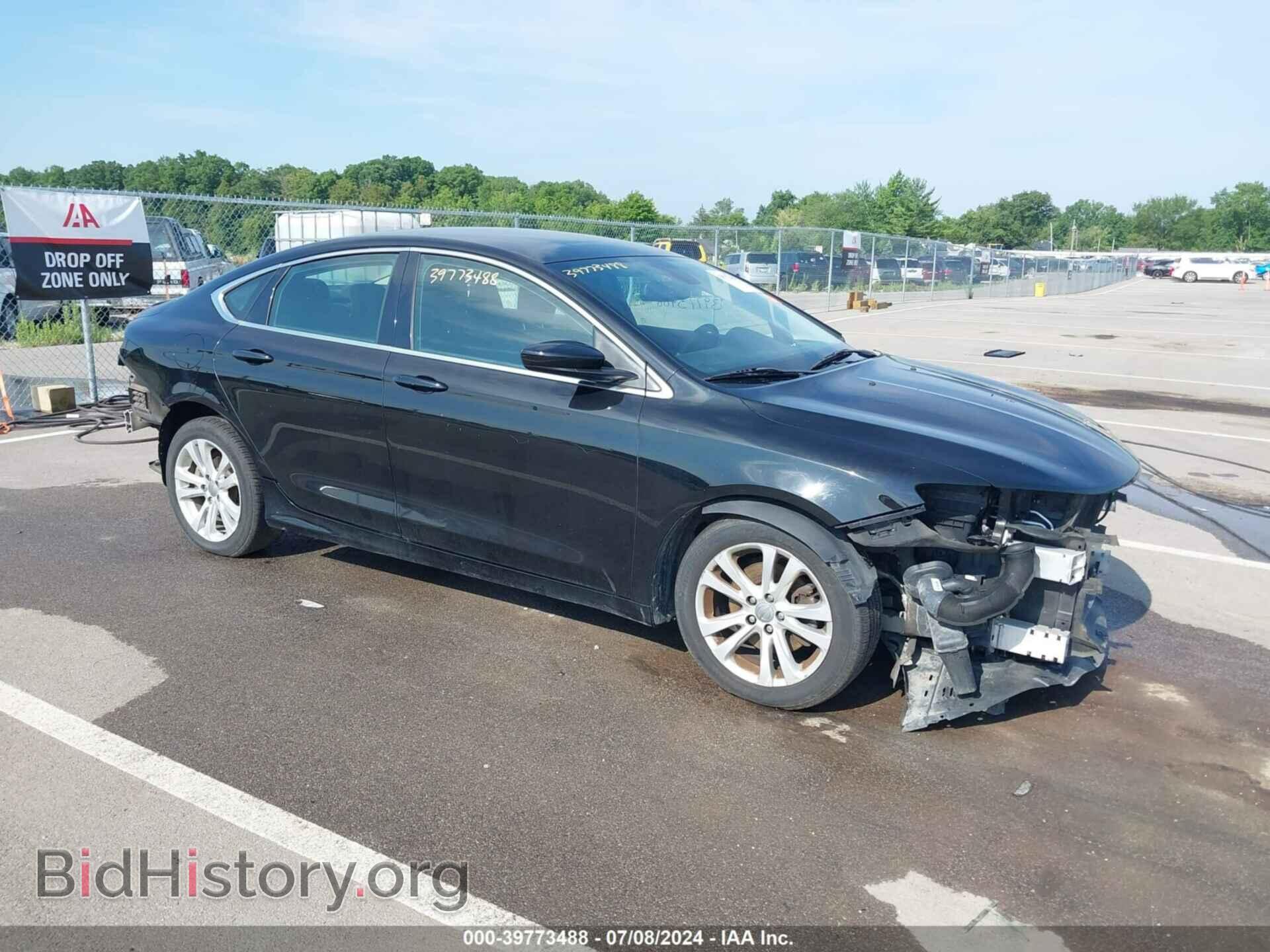 Фотография 1C3CCCABXFN680351 - CHRYSLER 200 2015