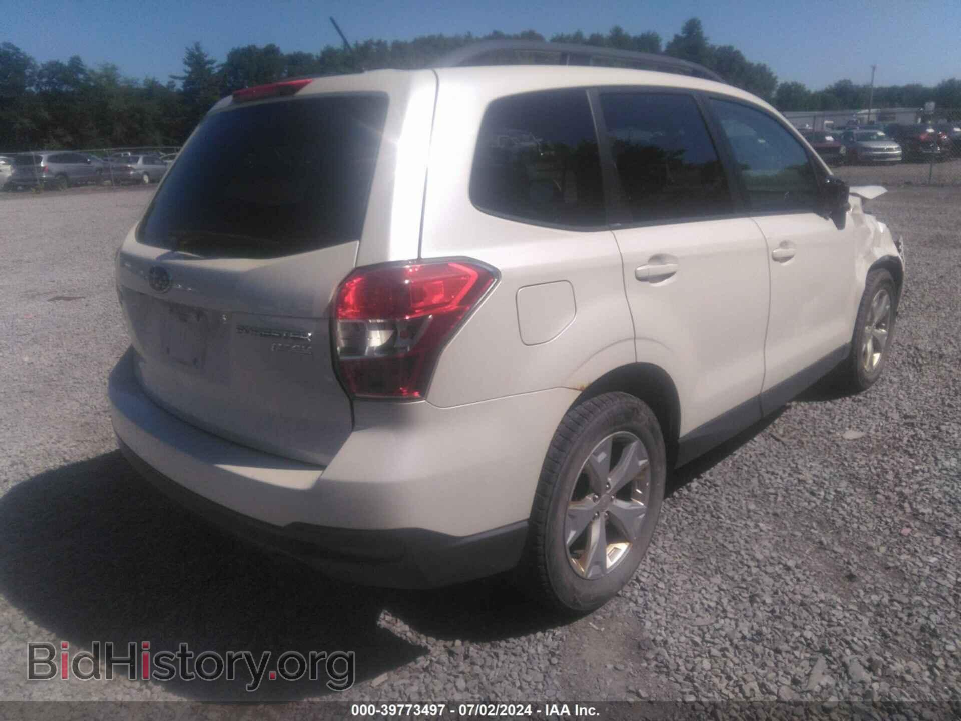 2014 SUBARU FORESTER - VIN: JF2SJAEC7EH465898 - Фото 4