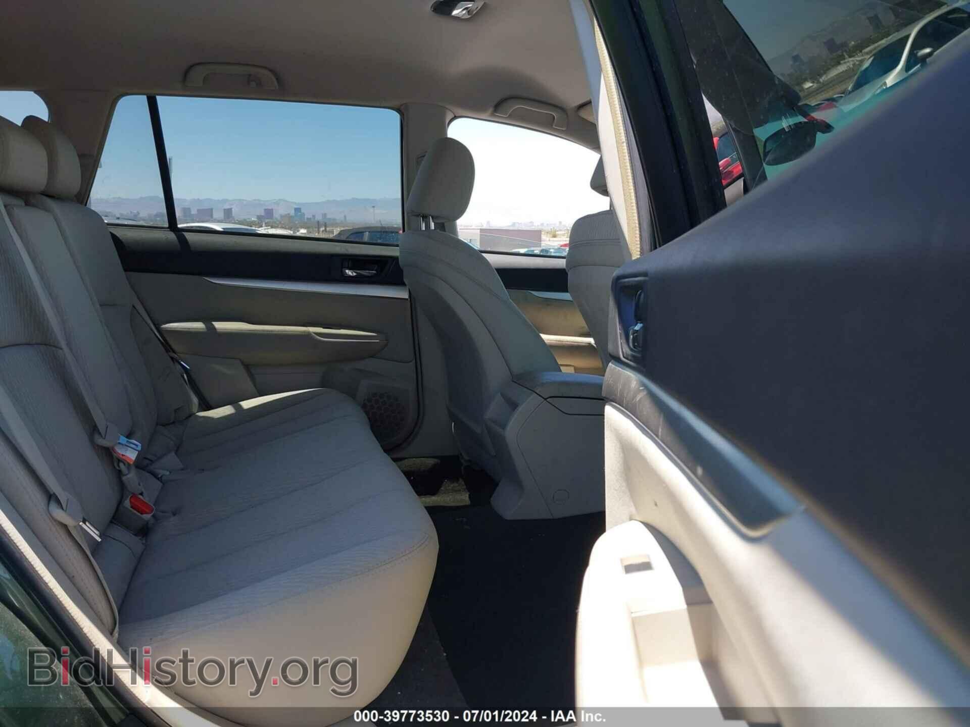 2012 SUBARU OUTBACK - VIN: 4S4BRCCC0C1247664 - Фото 8