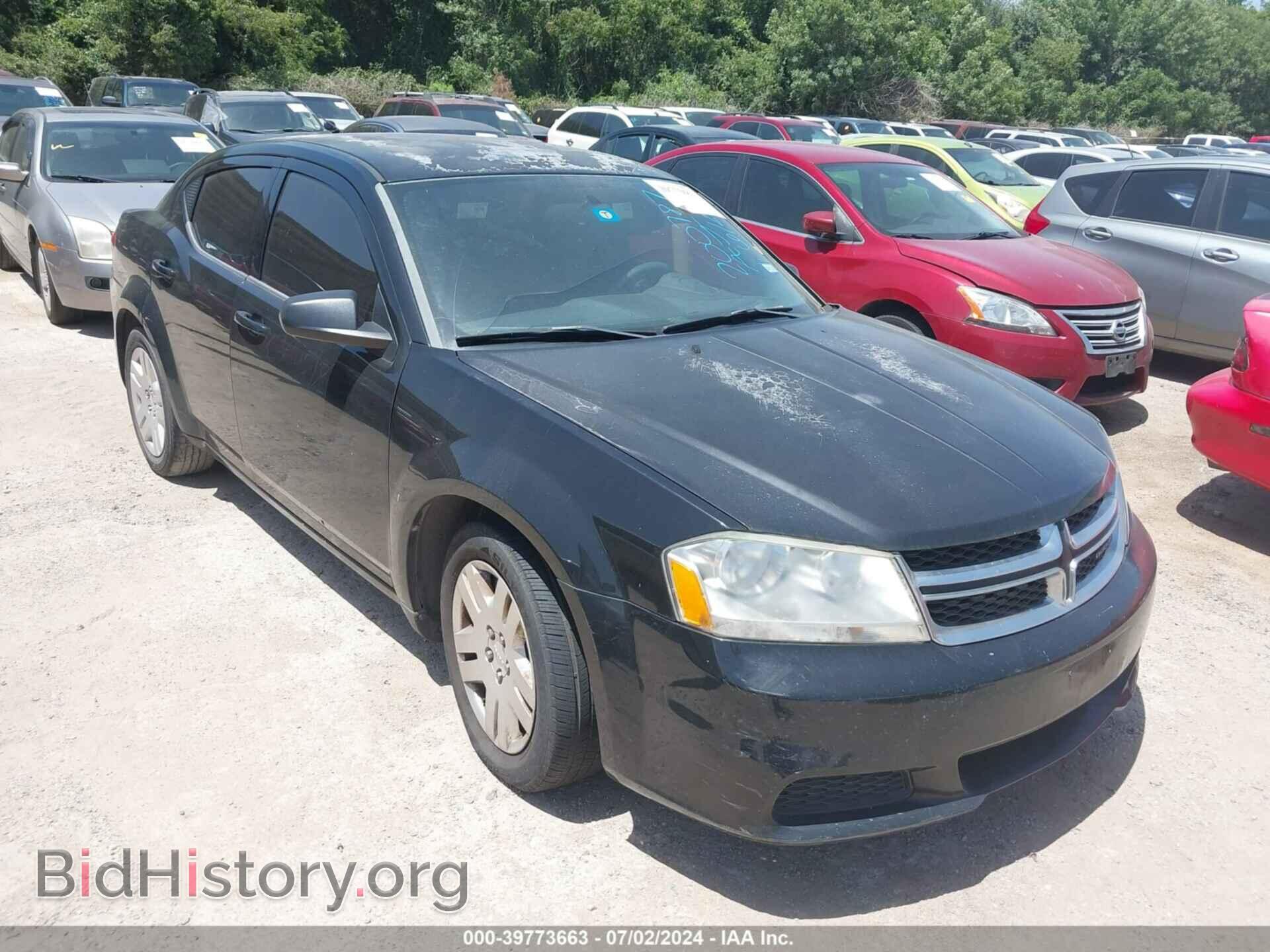 Photo 1C3CDZABXCN200787 - DODGE AVENGER 2012