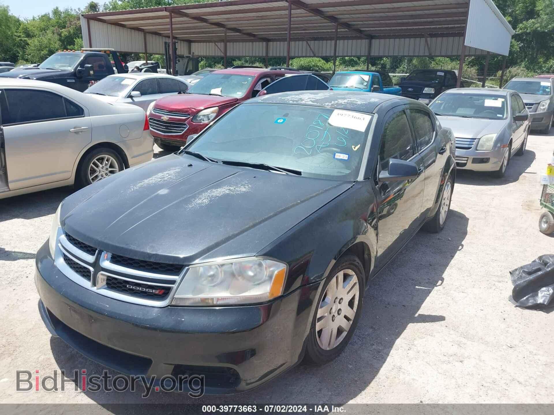 2012 DODGE AVENGER - VIN: 1C3CDZABXCN200787 - Фото 2
