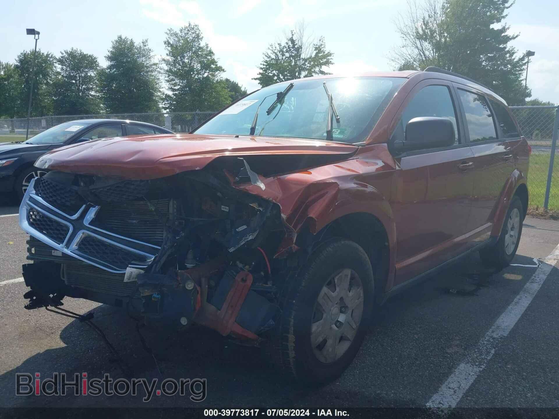 2012 DODGE JOURNEY - VIN: 3C4PDCAB1CT311156 - Фото 2