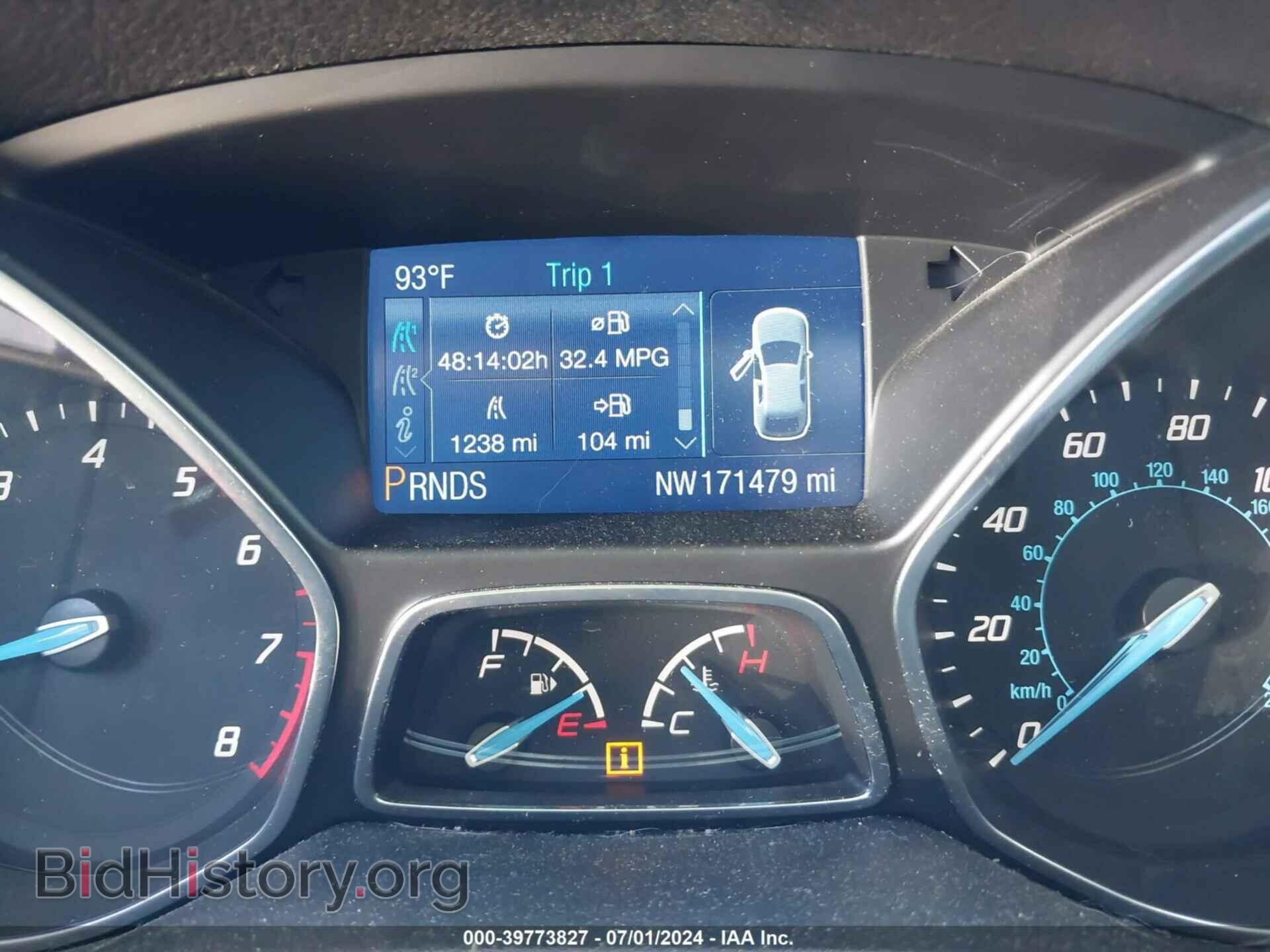 2012 FORD FOCUS - VIN: 1FAHP3K22CL342153 - Фото 7