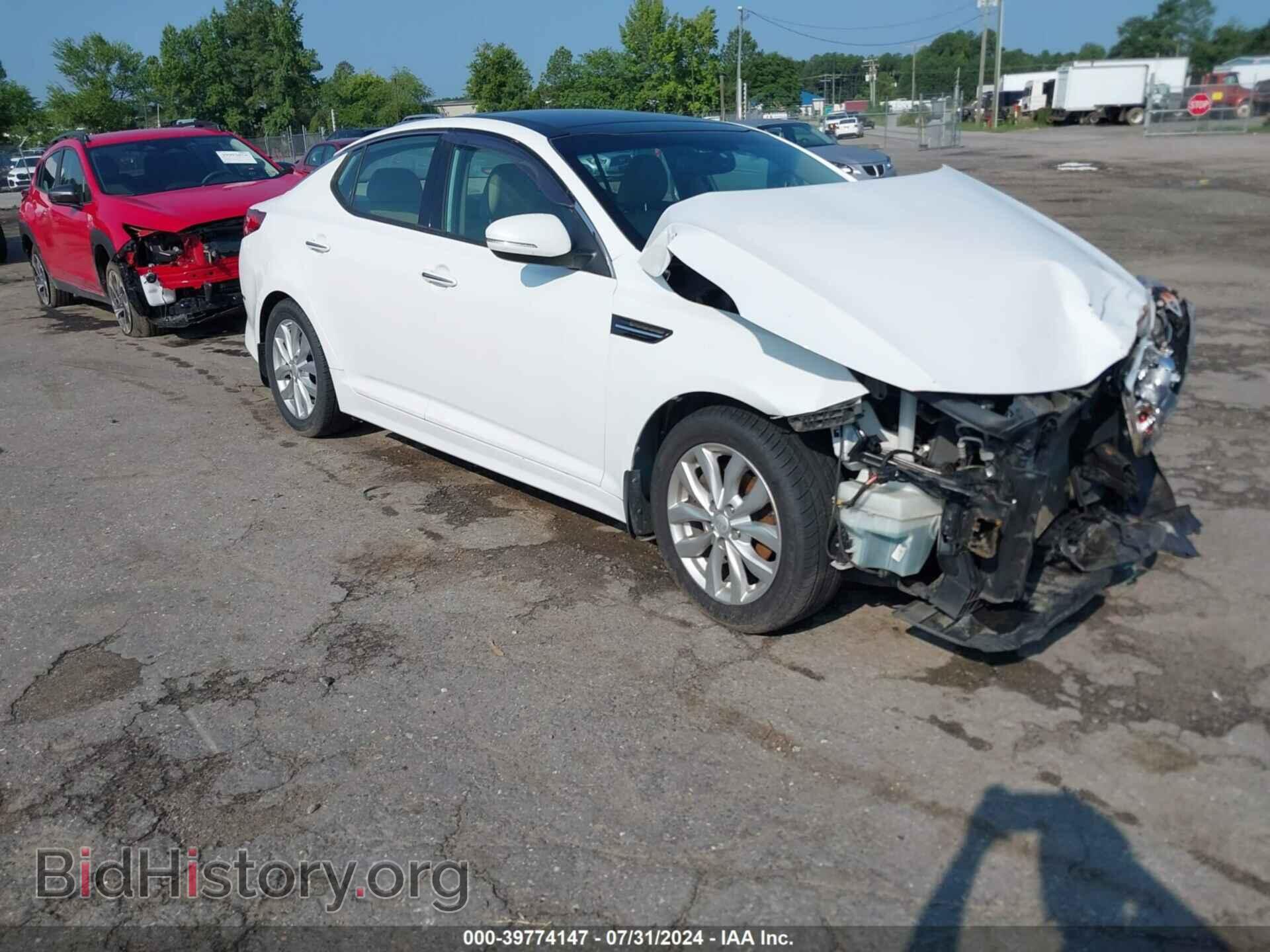 Фотография 5XXGN4A73FG436044 - KIA OPTIMA 2015