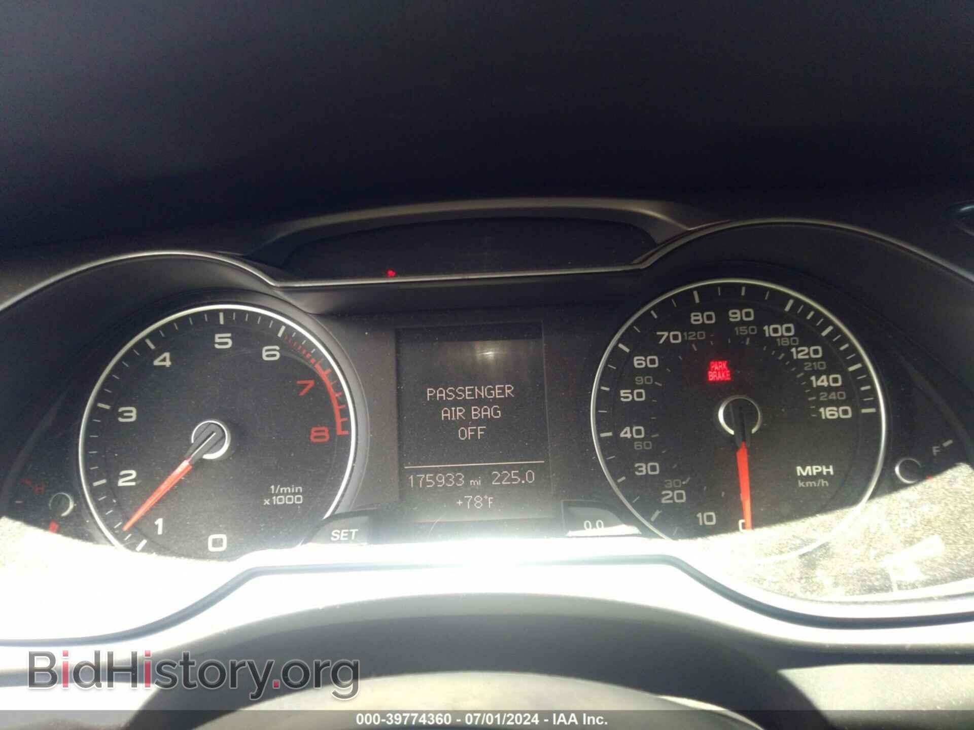 2013 AUDI A4 - VIN: WAUHFAFL4DN024381 - Фото 7