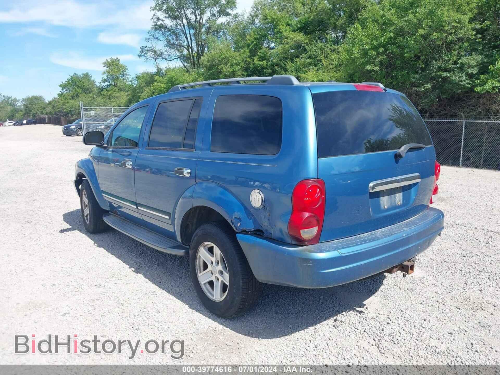 2006 DODGE DURANGO - VIN: 1D4HB58266F120524 - Фото 3