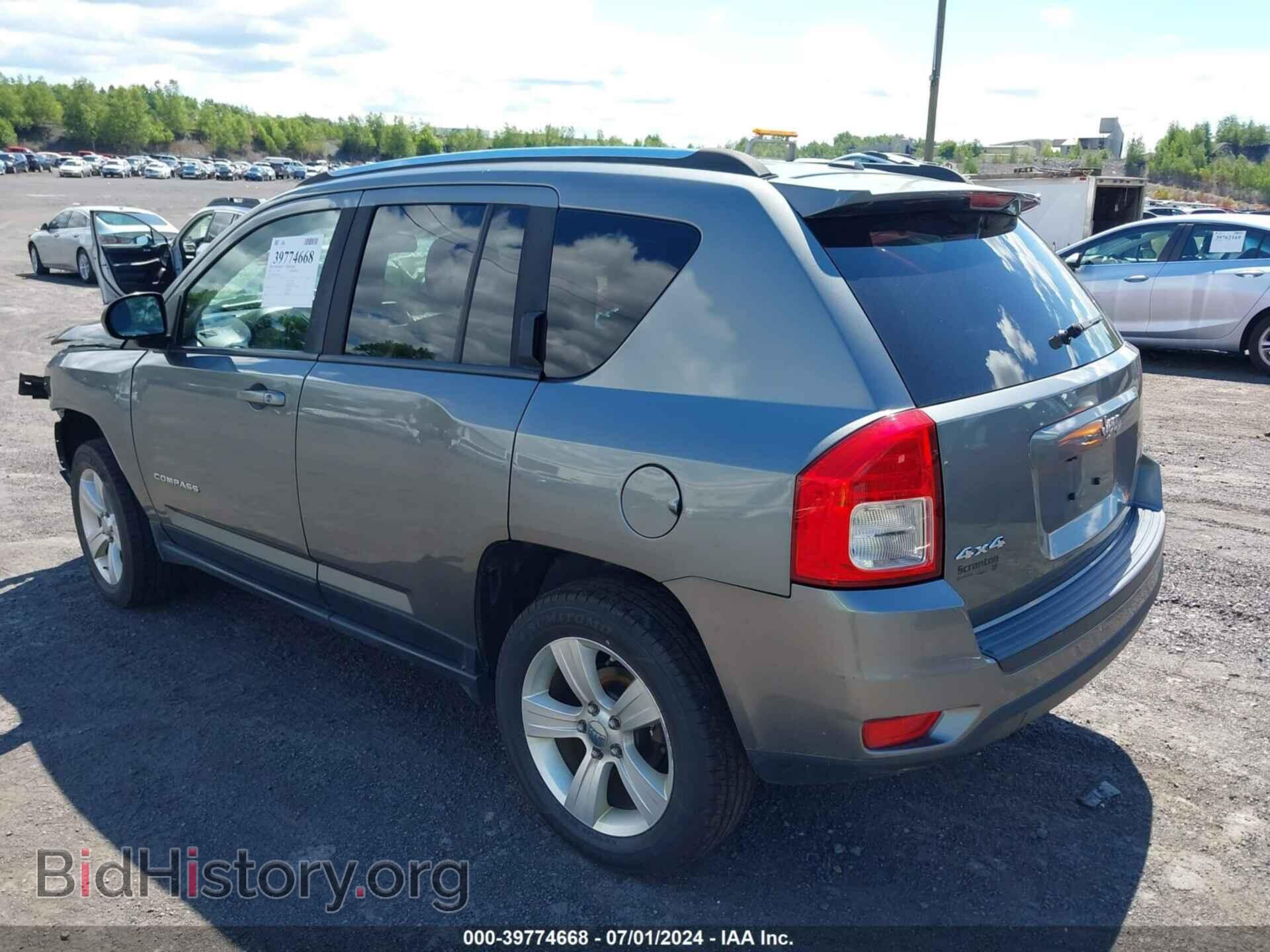 2012 JEEP COMPASS - VIN: 1C4NJDEBXCD588474 - Фото 3