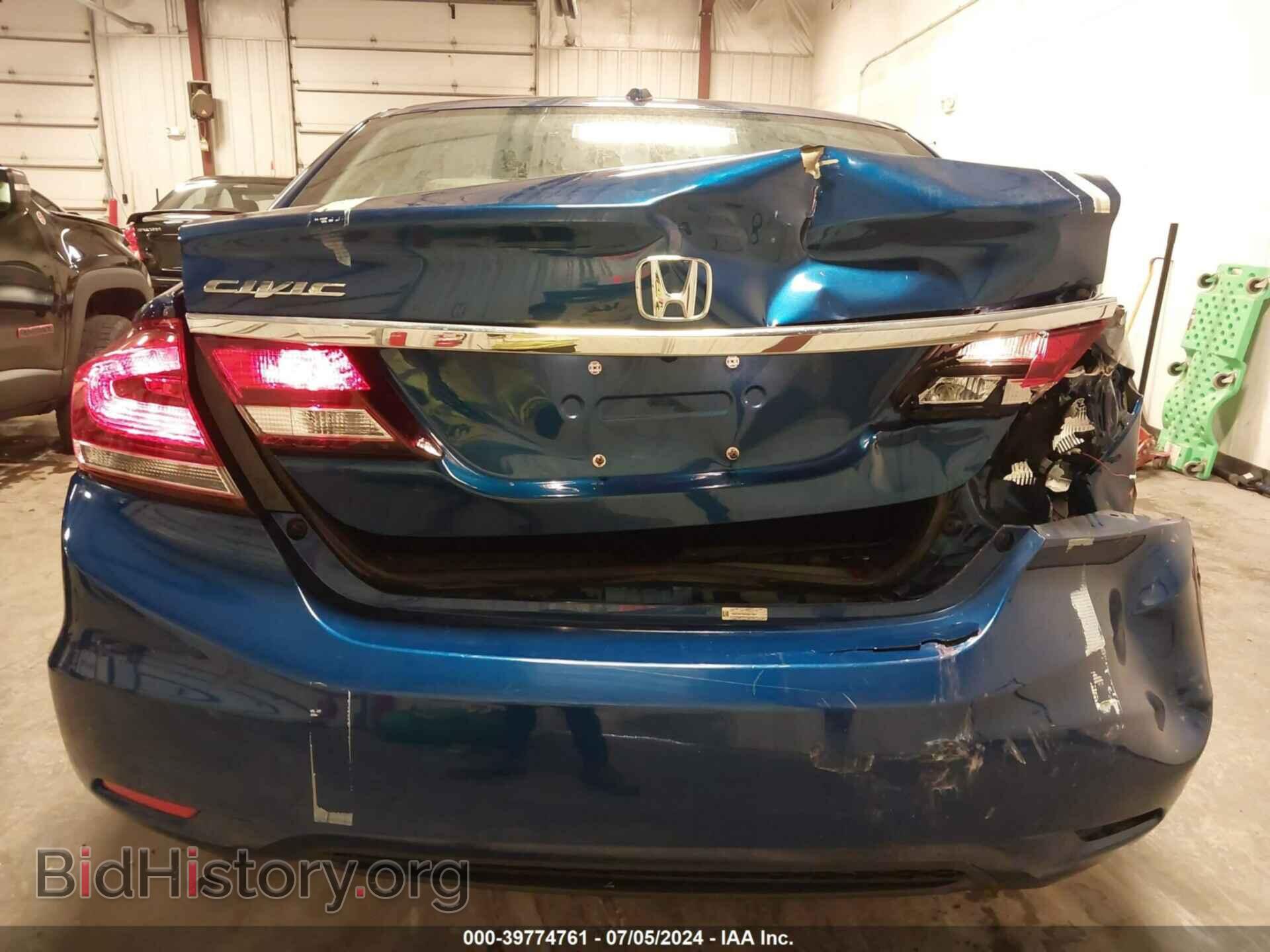2013 HONDA CIVIC - VIN: 19XFB2F9XDE077347 - Фото 6