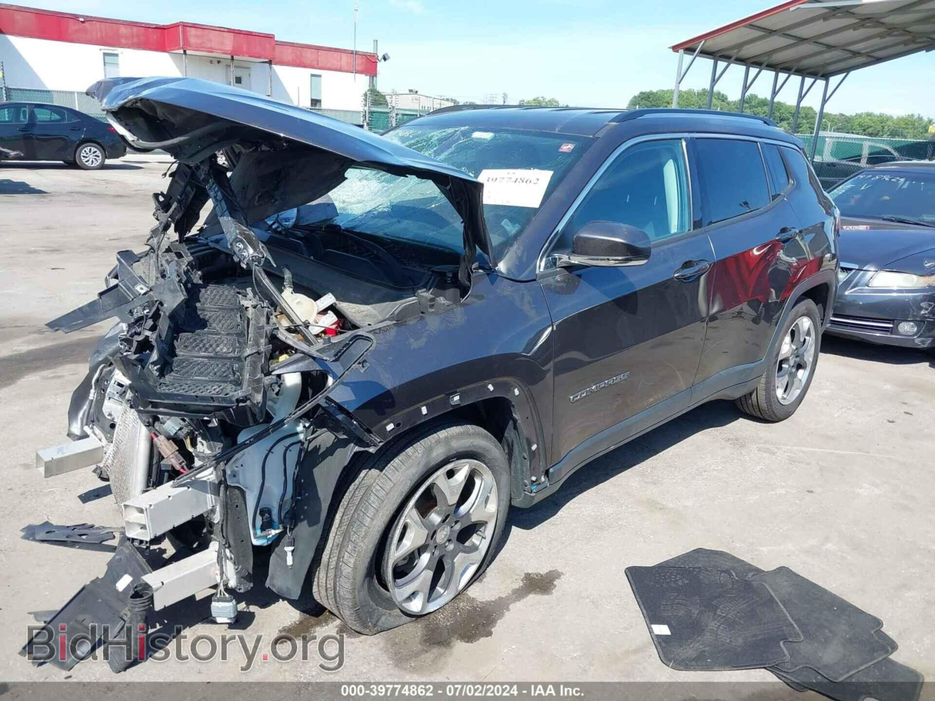 2020 JEEP COMPASS - VIN: 3C4NJCCB0LT128537 - Фото 2