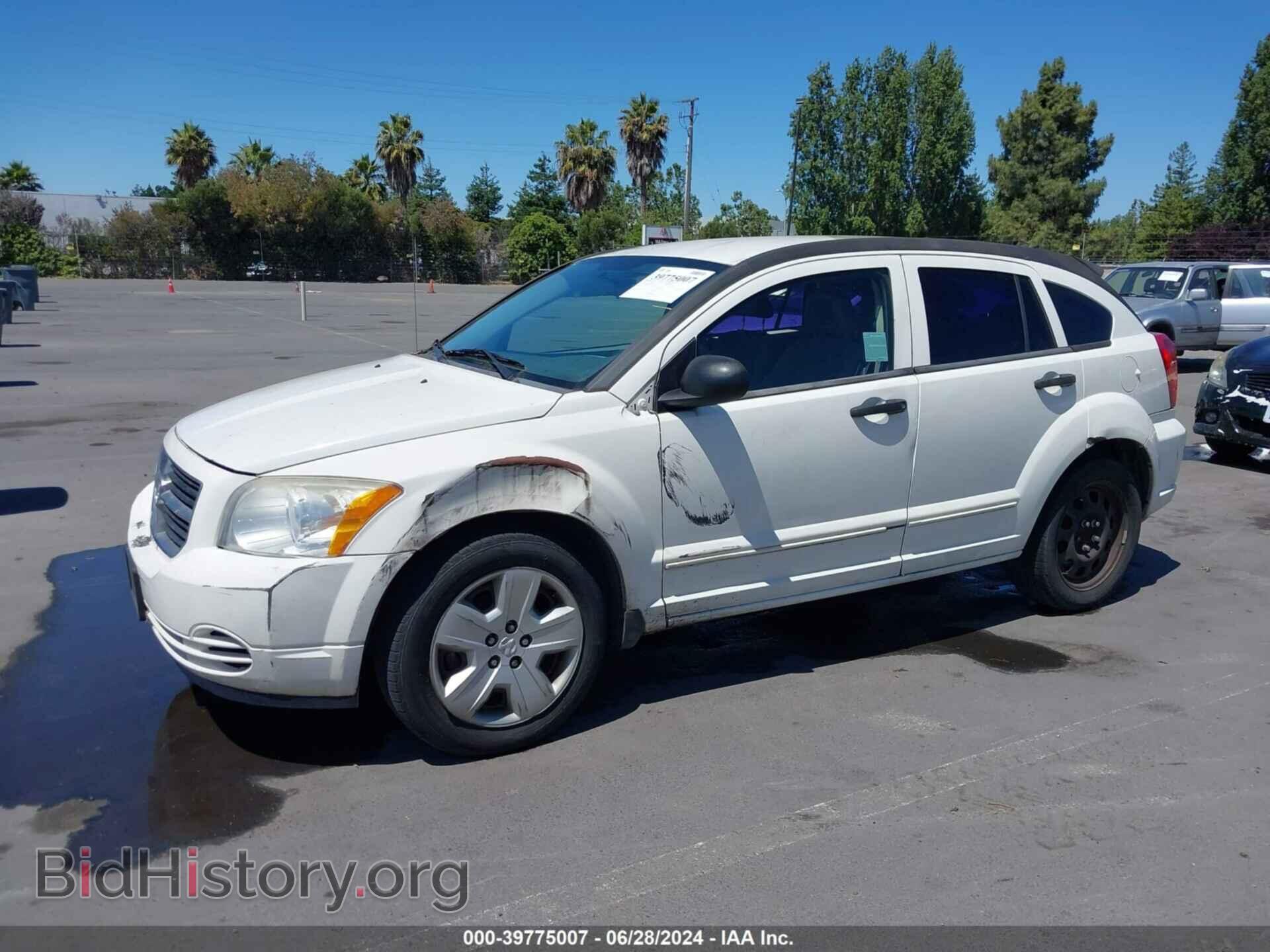 2007 DODGE CALIBER - VIN: 1B3HB48B97D113119 - Фото 2