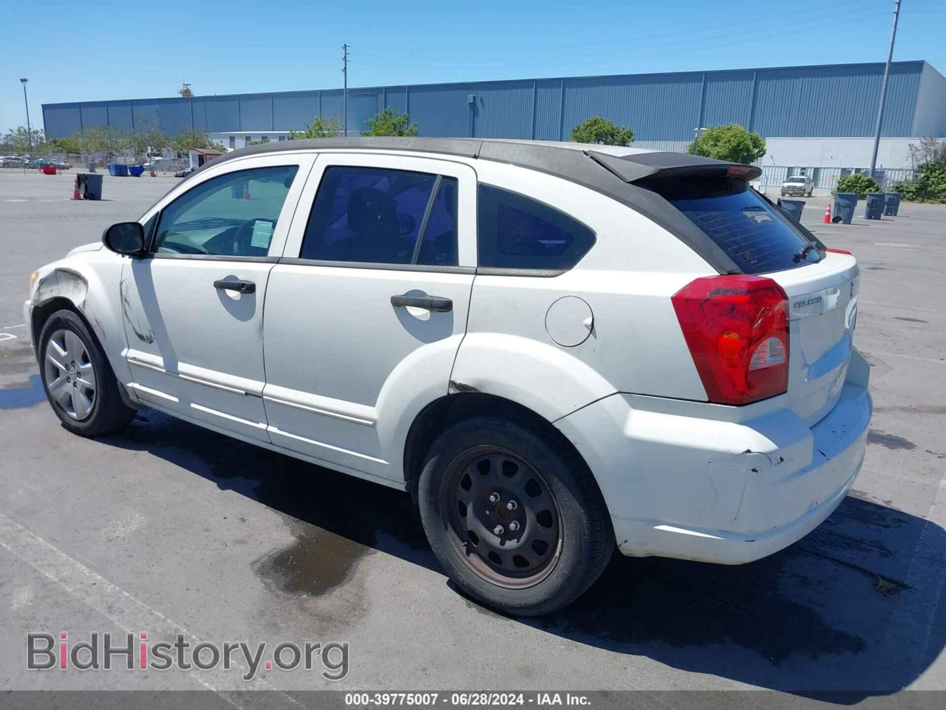 2007 DODGE CALIBER - VIN: 1B3HB48B97D113119 - Фото 3