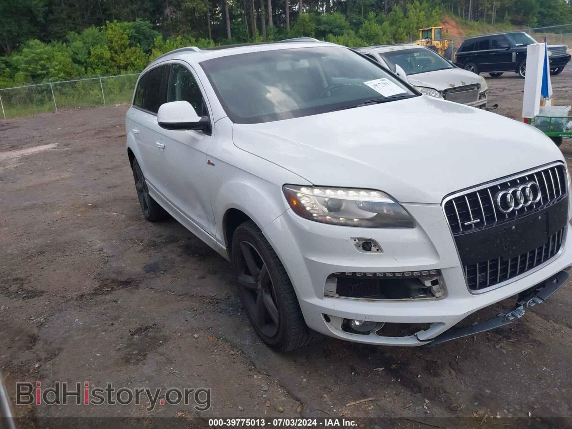 Photo WA1DGAFE4DD013686 - AUDI Q7 2013