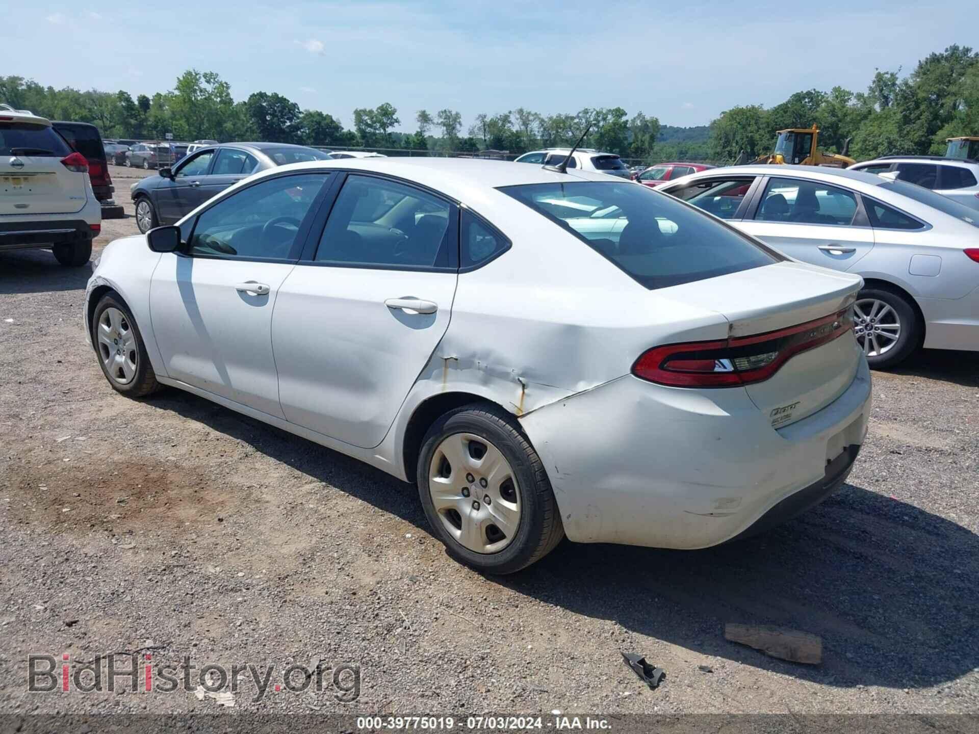 2016 DODGE DART - VIN: 1C3CDFAA3GD564745 - Фото 3