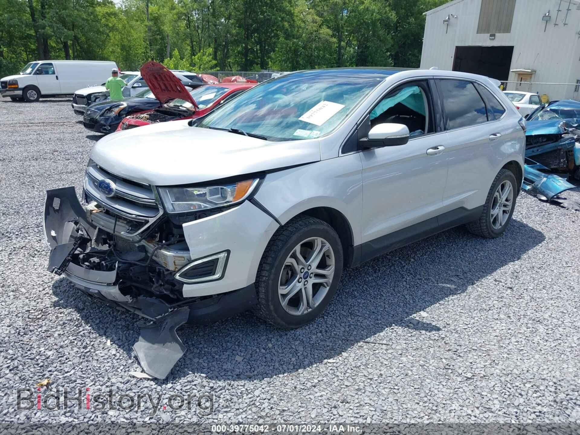 2016 FORD EDGE - VIN: 2FMPK4K81GBC19315 - Photo 2