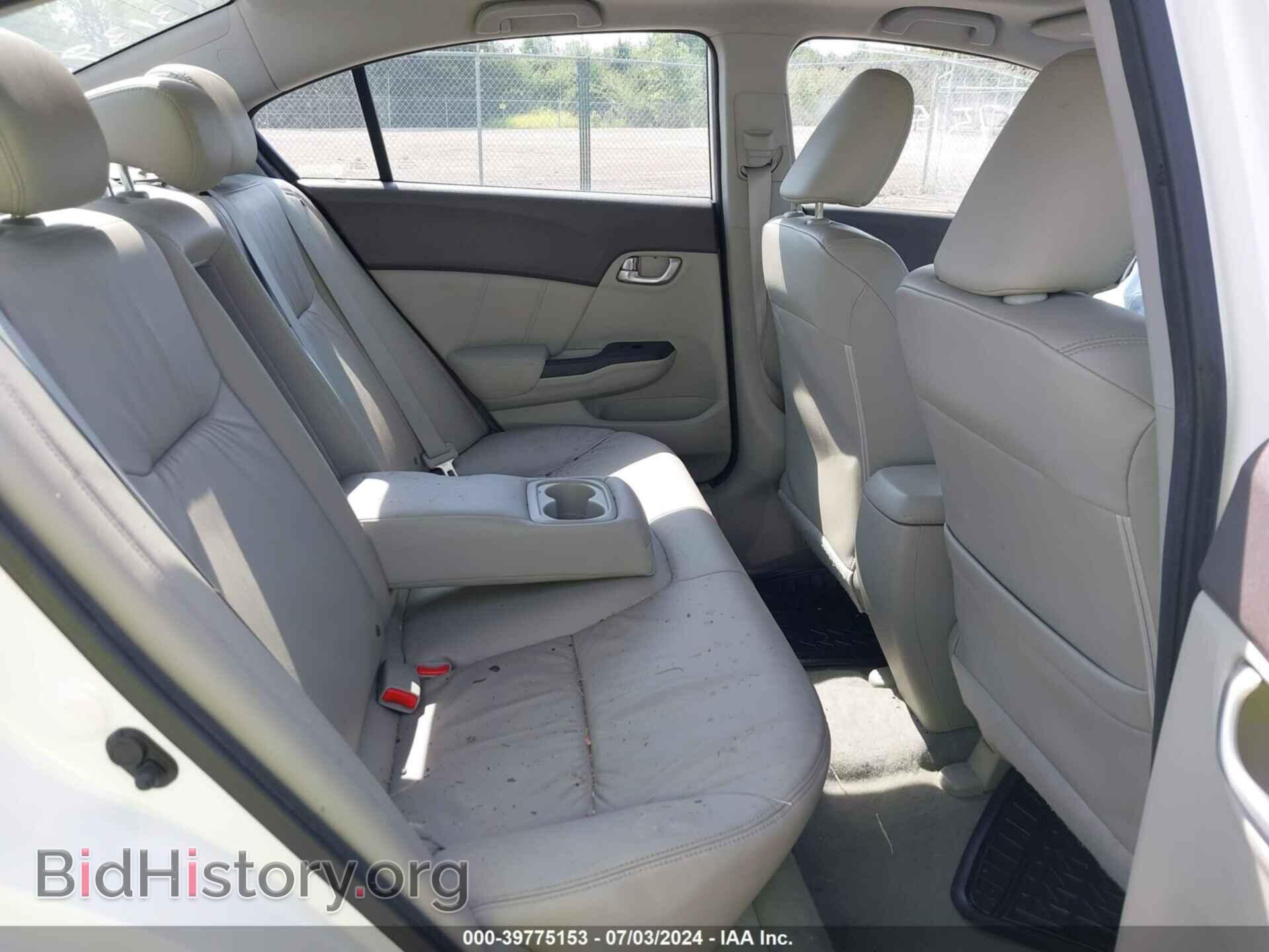 2012 HONDA CIVIC - VIN: 19XFB2F95CE313921 - Фото 8