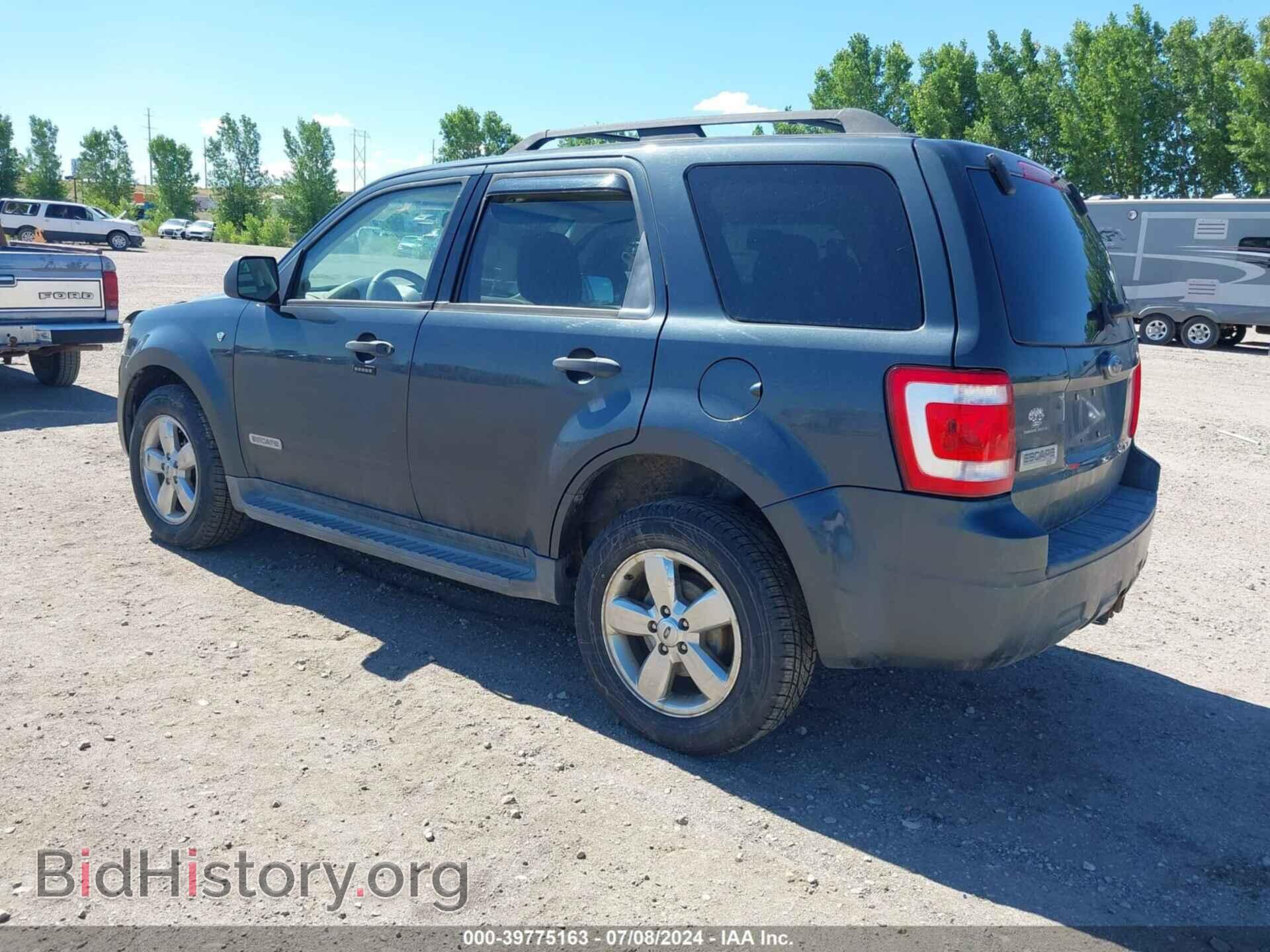 2008 FORD ESCAPE - VIN: 1FMCU03158KC15892 - Фото 3