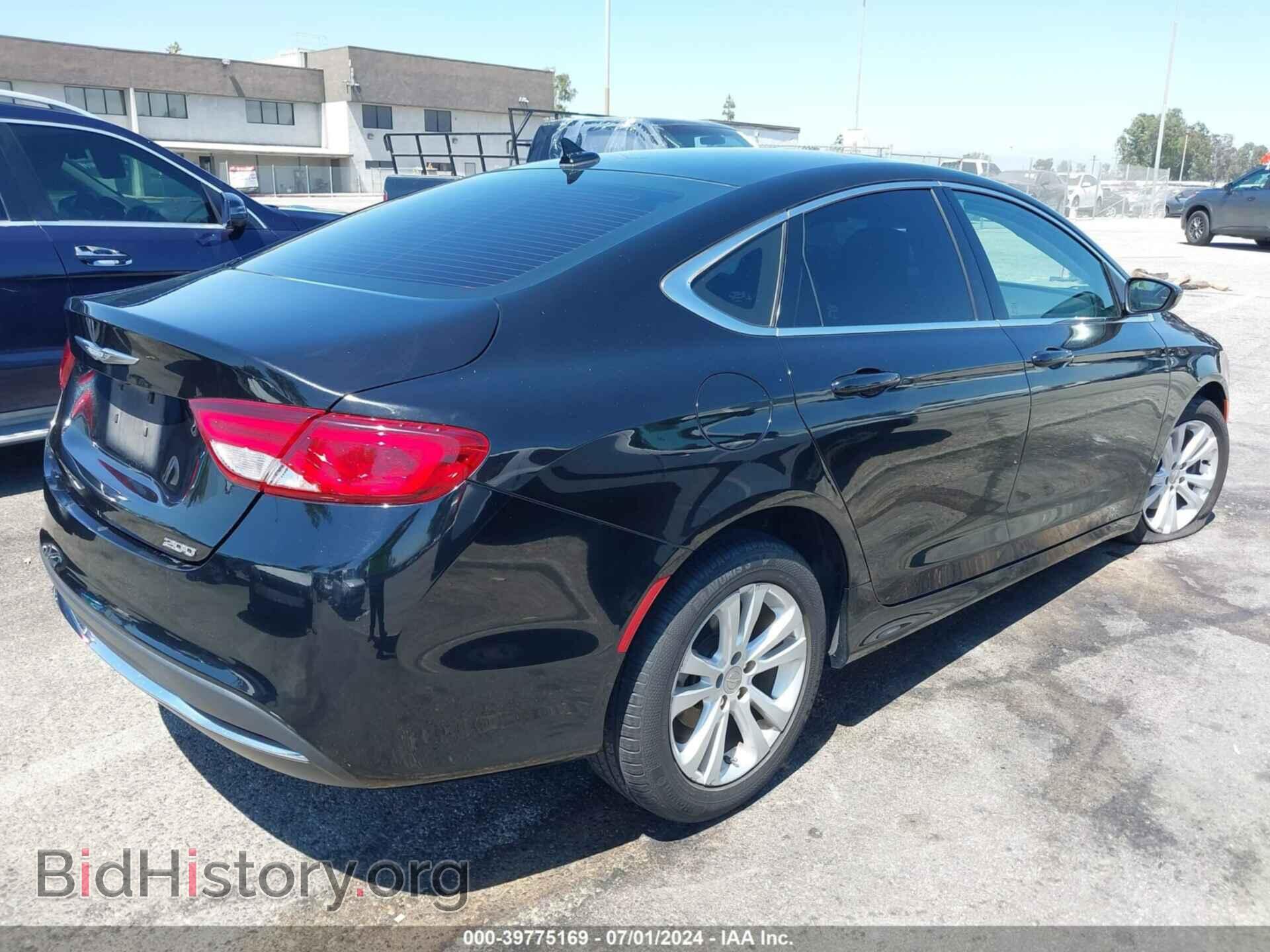 2016 CHRYSLER 200 - VIN: 1C3CCCAB7GN171755 - Фото 4