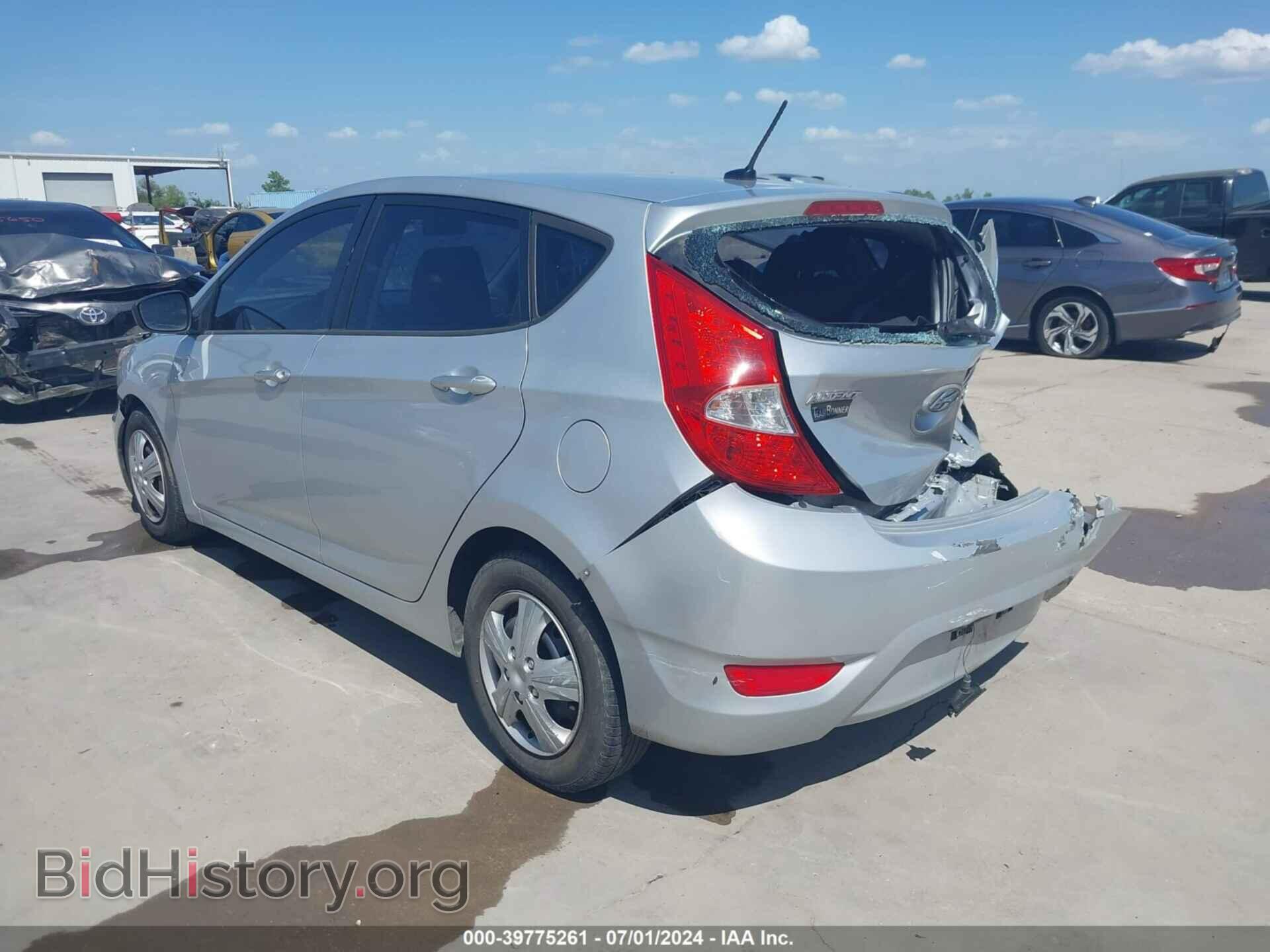 2012 HYUNDAI ACCENT - VIN: KMHCT5AE0CU005204 - Фото 3