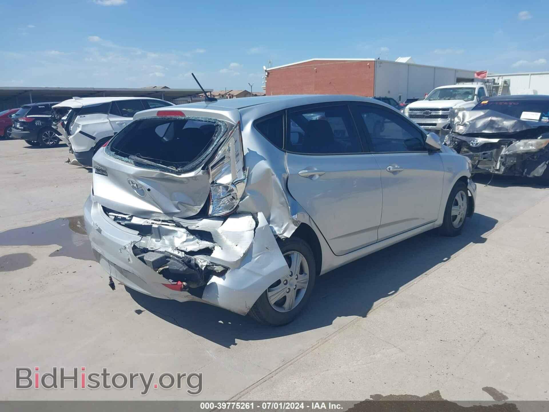2012 HYUNDAI ACCENT - VIN: KMHCT5AE0CU005204 - Фото 4