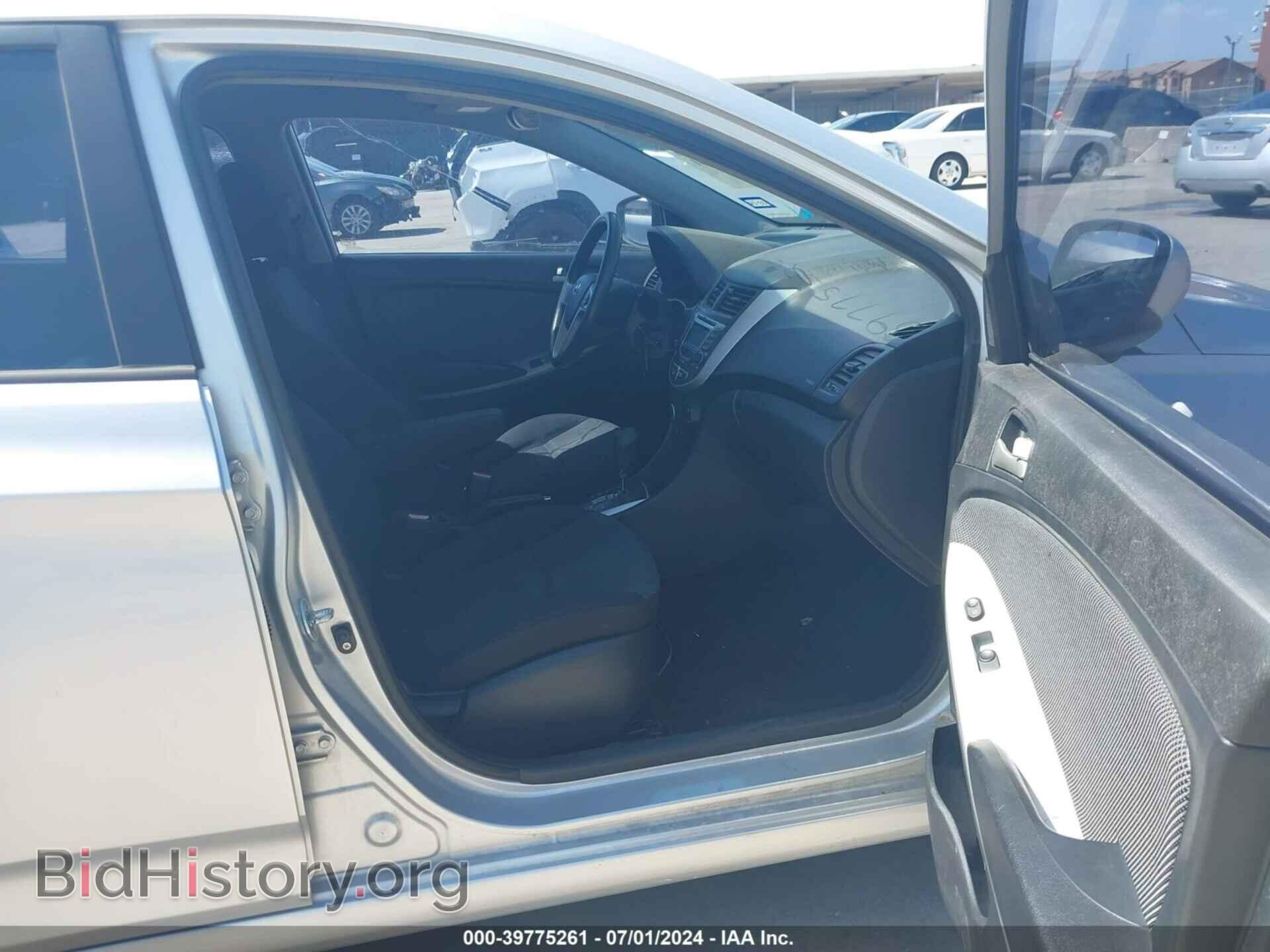 2012 HYUNDAI ACCENT - VIN: KMHCT5AE0CU005204 - Фото 5