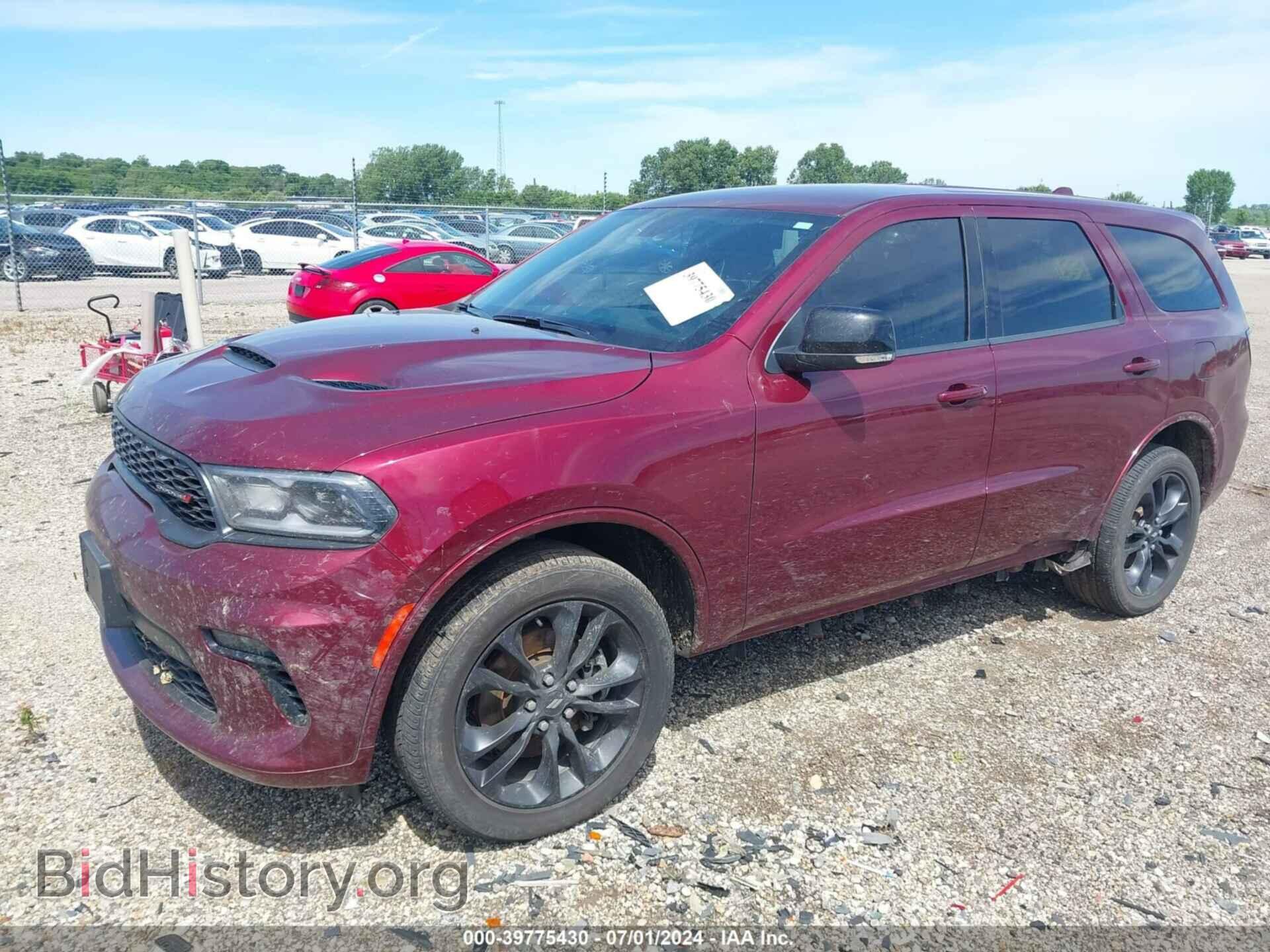 2021 DODGE DURANGO - VIN: 1C4RDJDG2MC848538 - Фото 2