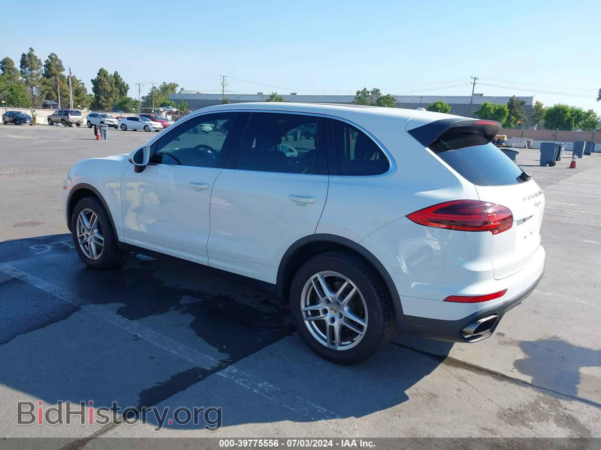 2016 PORSCHE CAYENNE - VIN: WP1AA2A23GLA03723 - Фото 3