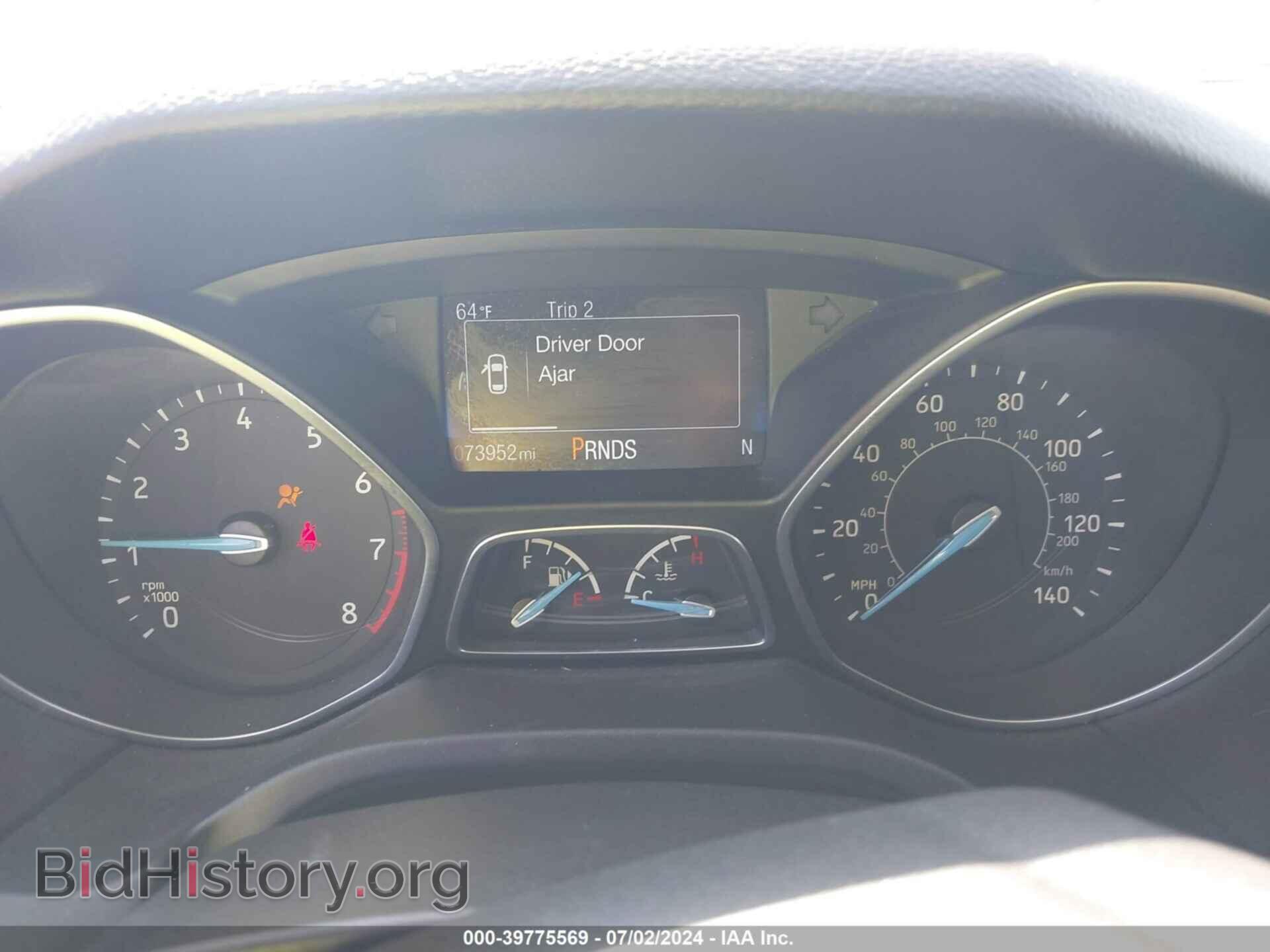 2016 FORD FOCUS - VIN: 1FADP3J29GL232156 - Фото 7