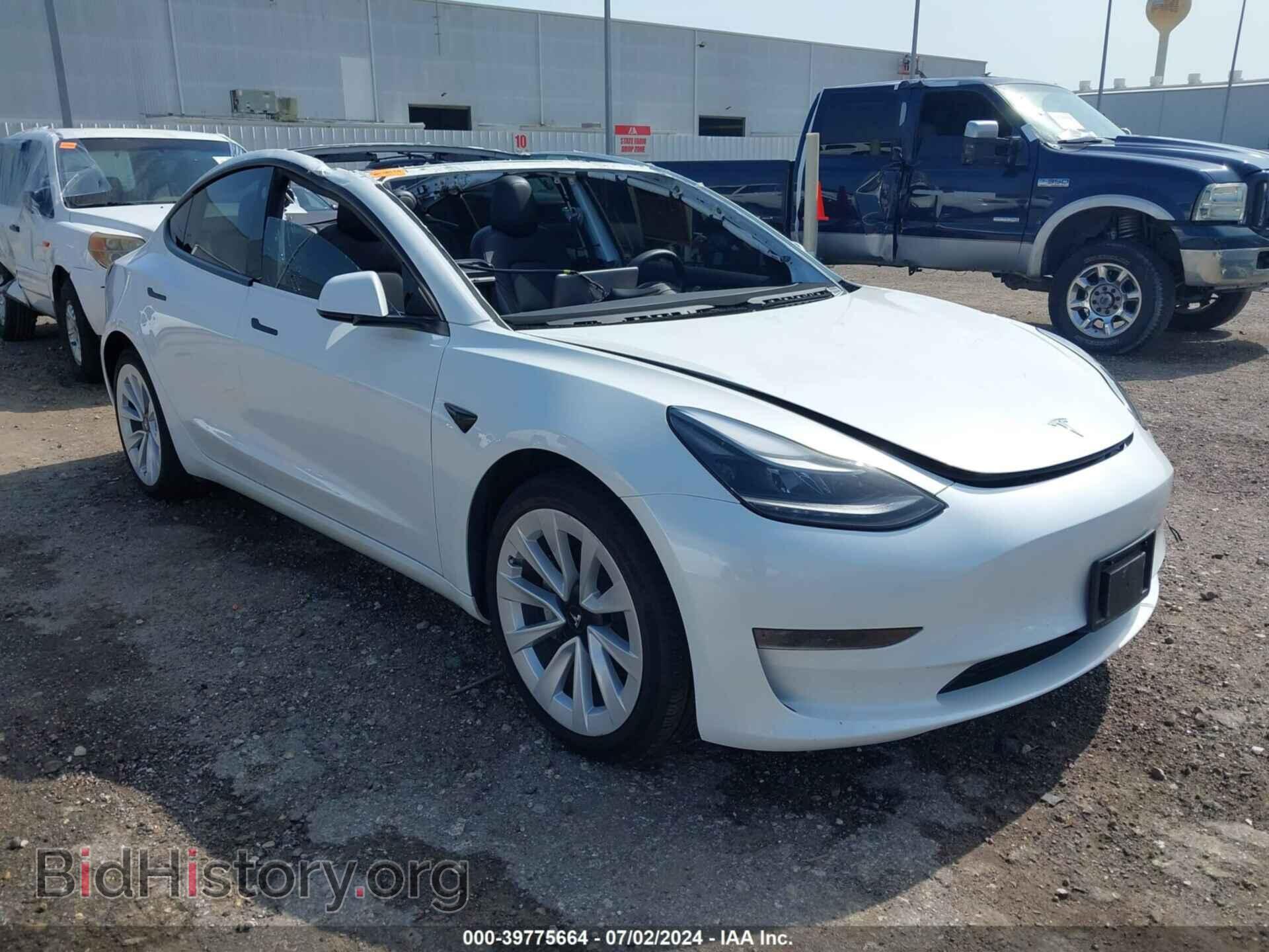 Photo 5YJ3E1EA6PF484368 - TESLA MODEL 3 2023