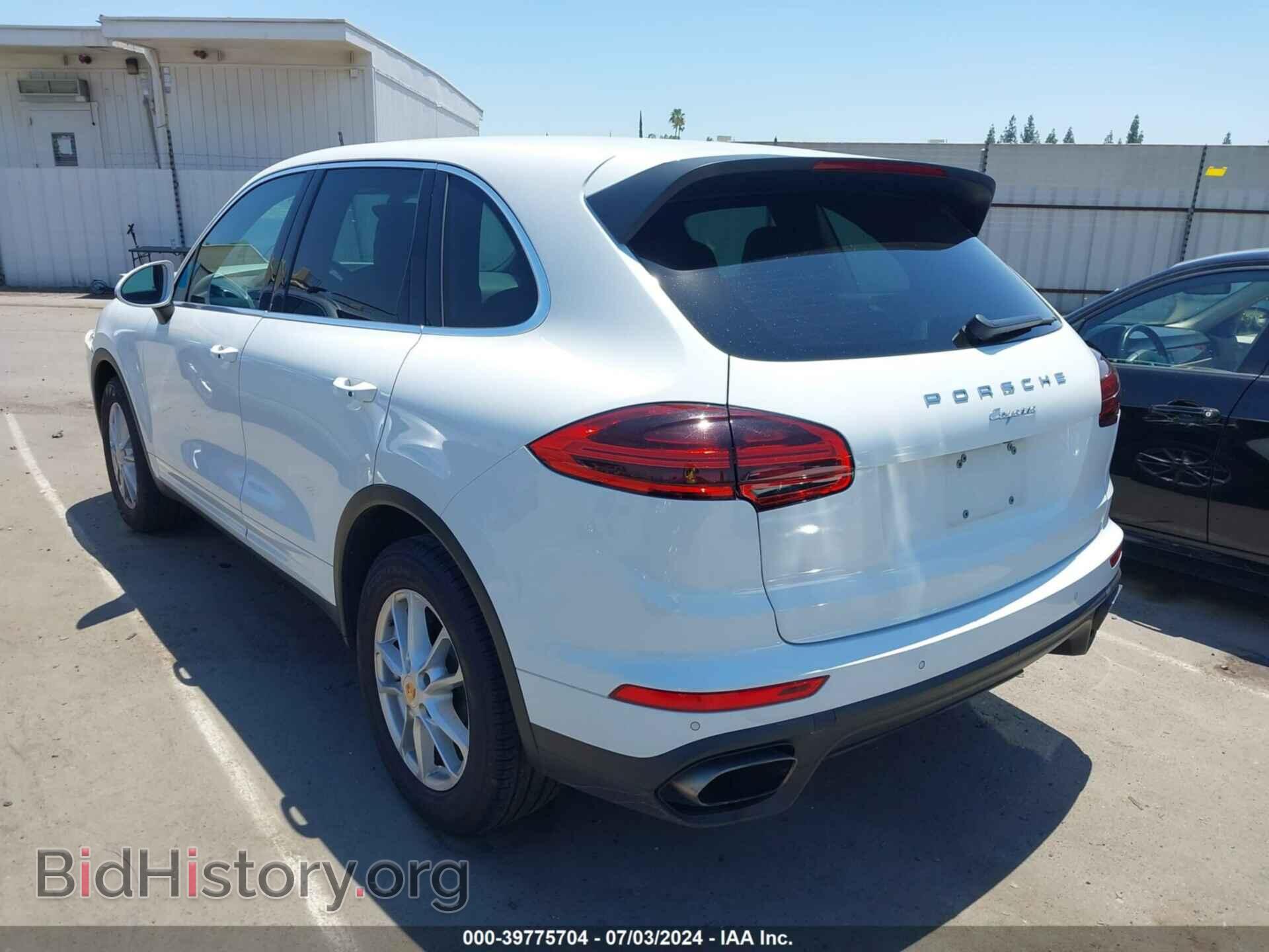 2016 PORSCHE CAYENNE - VIN: WP1AA2A24GKA37479 - Фото 3