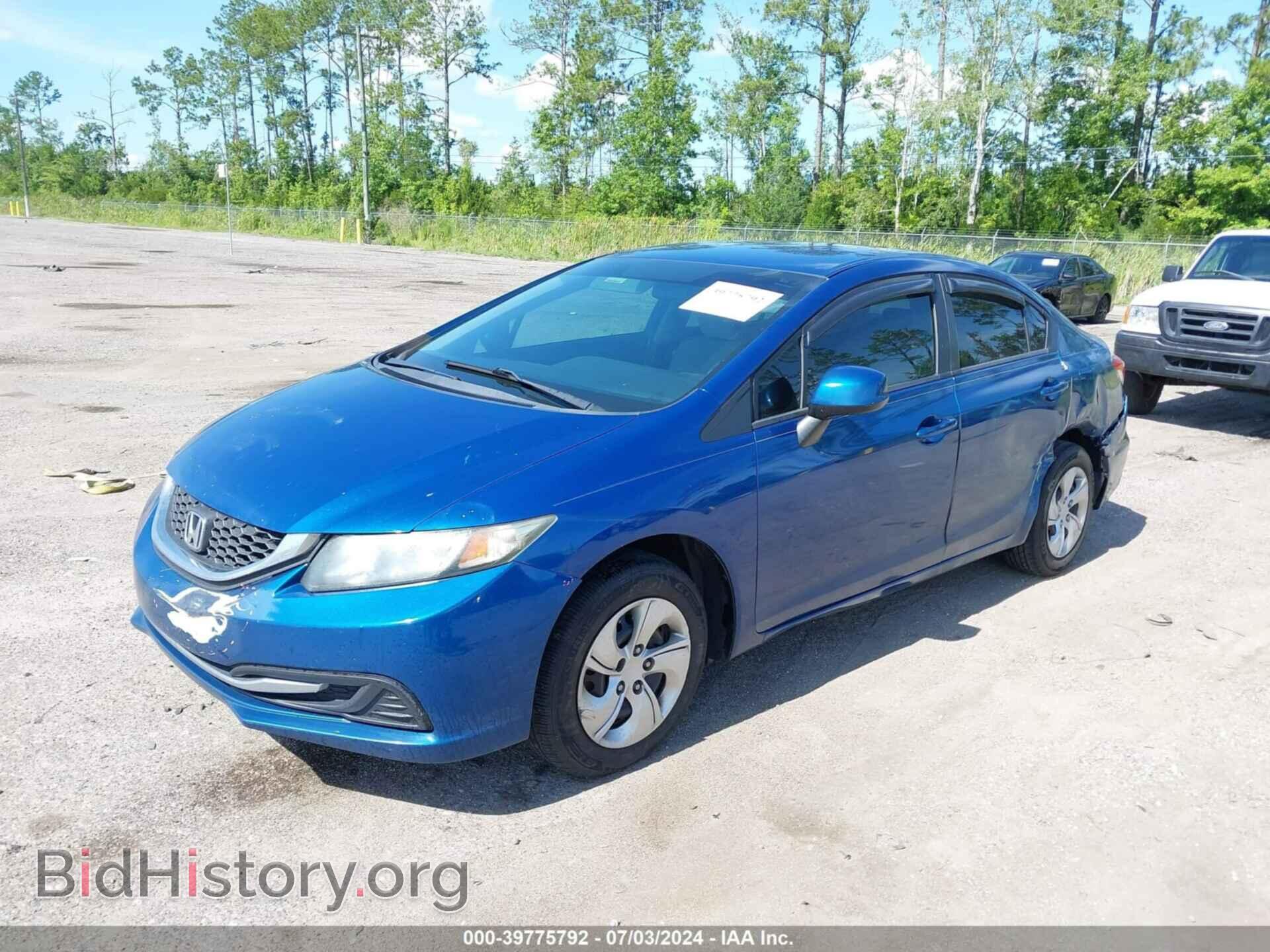 2013 HONDA CIVIC - VIN: 19XFB2F50DE010141 - Фото 2