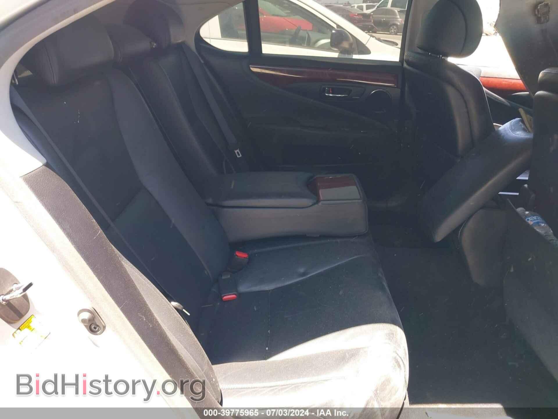 2007 LEXUS LS 460 - VIN: JTHBL46F675044826 - Фото 8