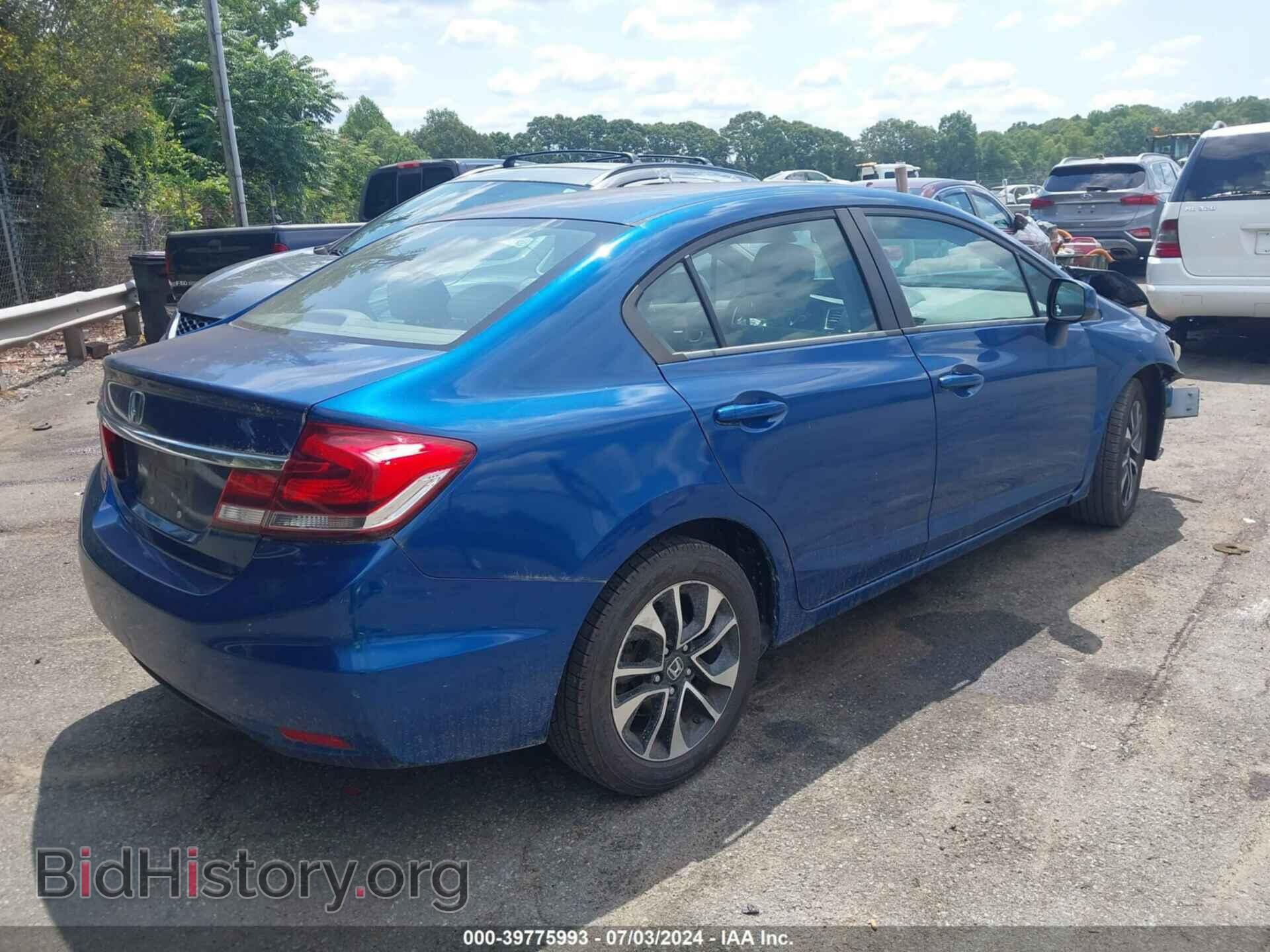 2013 HONDA CIVIC - VIN: 2HGFB2F89DH537238 - Фото 4