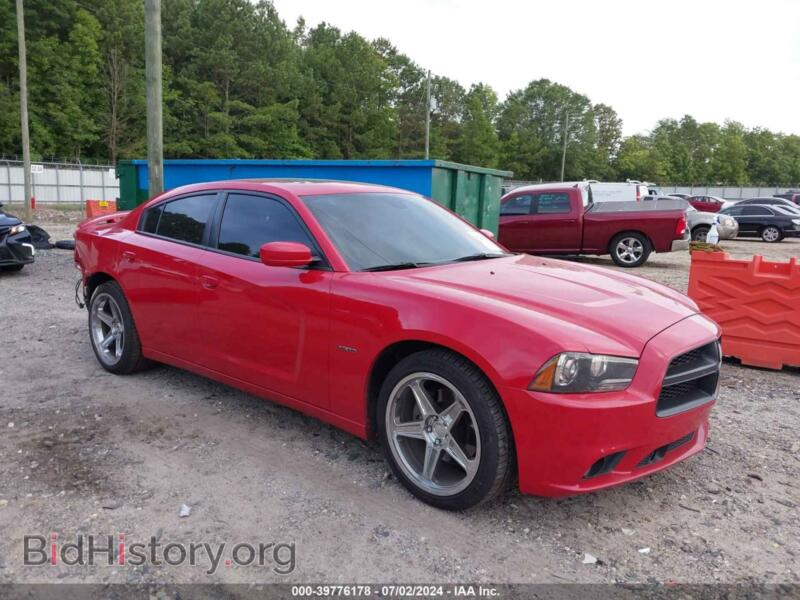 2012 Dodge CHARGER R/T (VIN 2C3CDXCT5CH107355) — фото 1 из 12, IAAI, повреждение: задняя часть