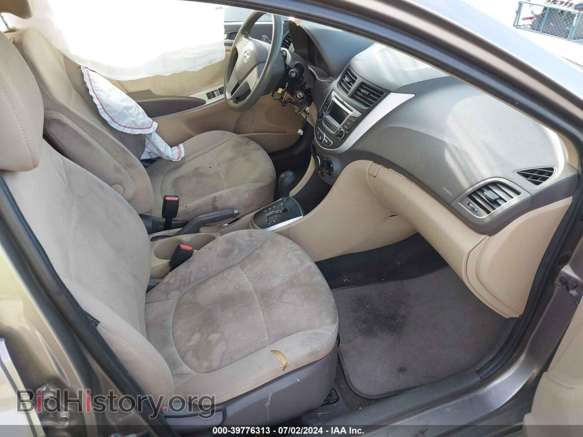 2014 HYUNDAI ACCENT - VIN: KMHCT4AE5EU670791 - Фото 5