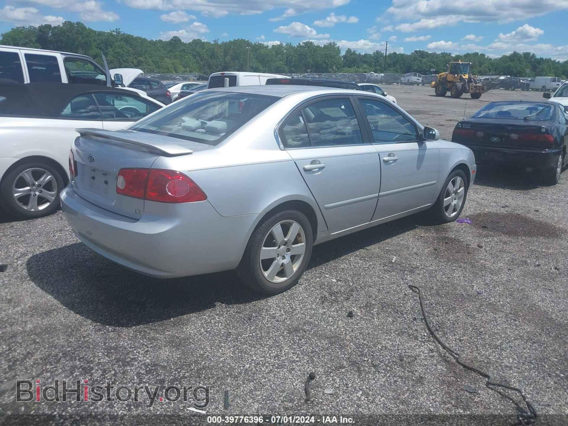 2007 KIA OPTIMA - VIN: KNAGE123675160391 - Фото 4