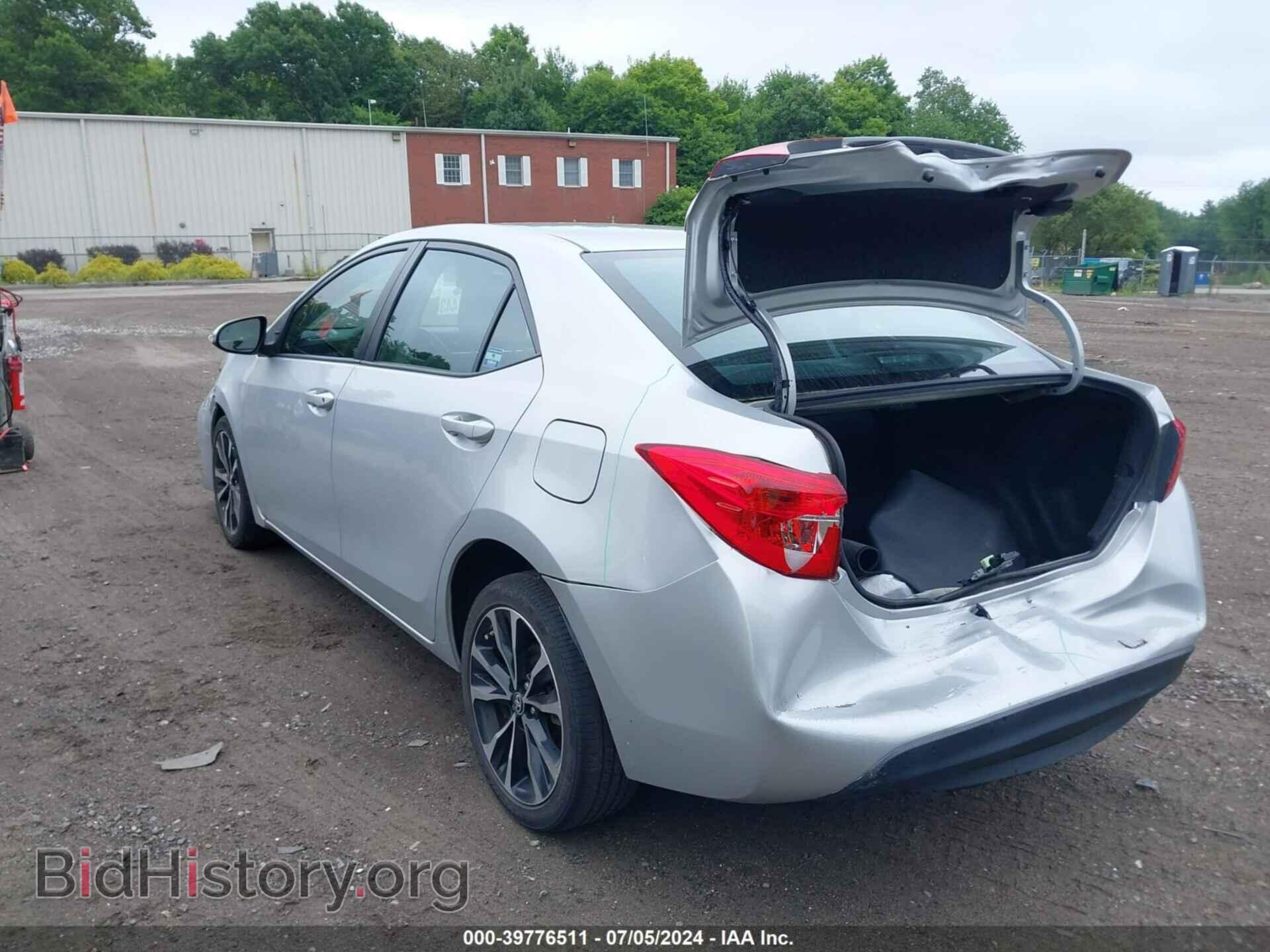 2017 TOYOTA COROLLA - VIN: 2T1BURHE5HC814857 - Фото 3