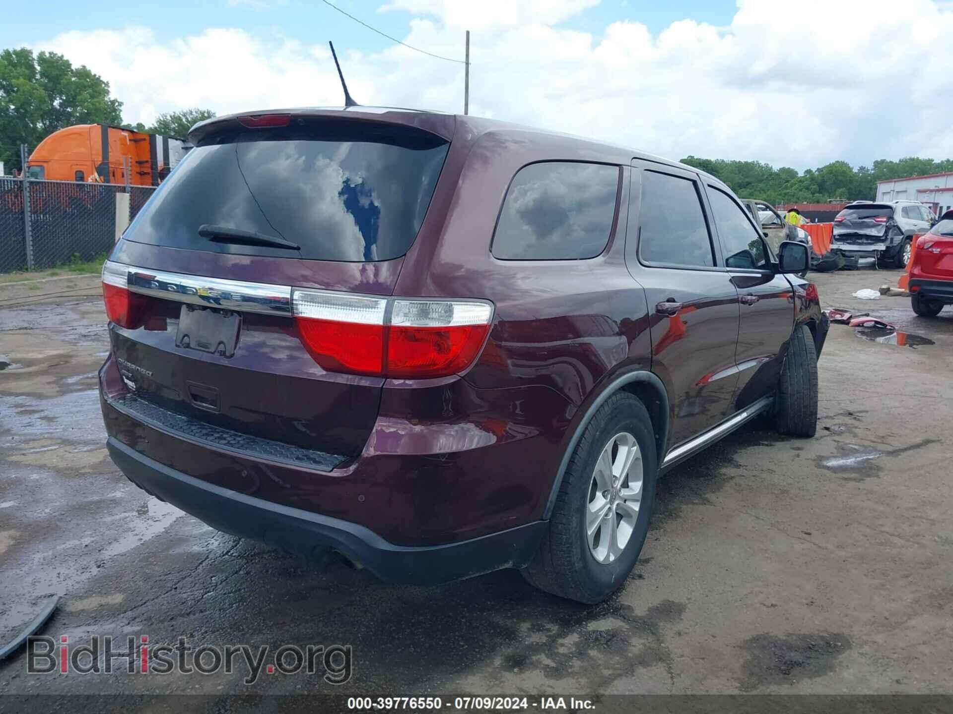 2012 DODGE DURANGO - VIN: 1C4RDJAG8CC195782 - Фото 4