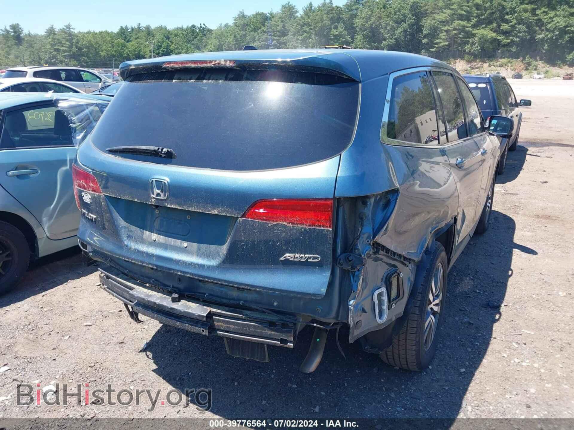 2016 HONDA PILOT - VIN: 5FNYF6H58GB108012 - Фото 4