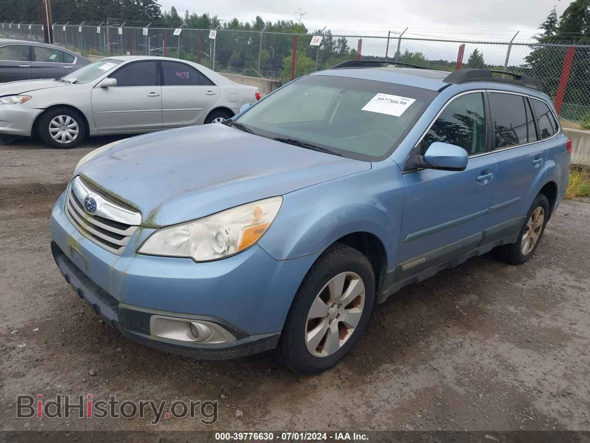 2011 SUBARU OUTBACK - VIN: 4S4BRBHC4B3385200 - Фото 2
