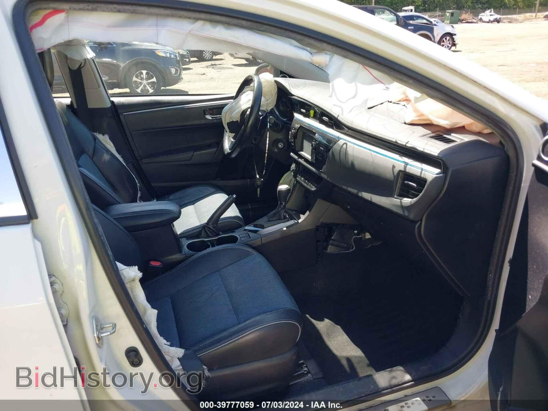 2014 TOYOTA COROLLA - VIN: 2T1BURHEXEC227341 - Фото 5