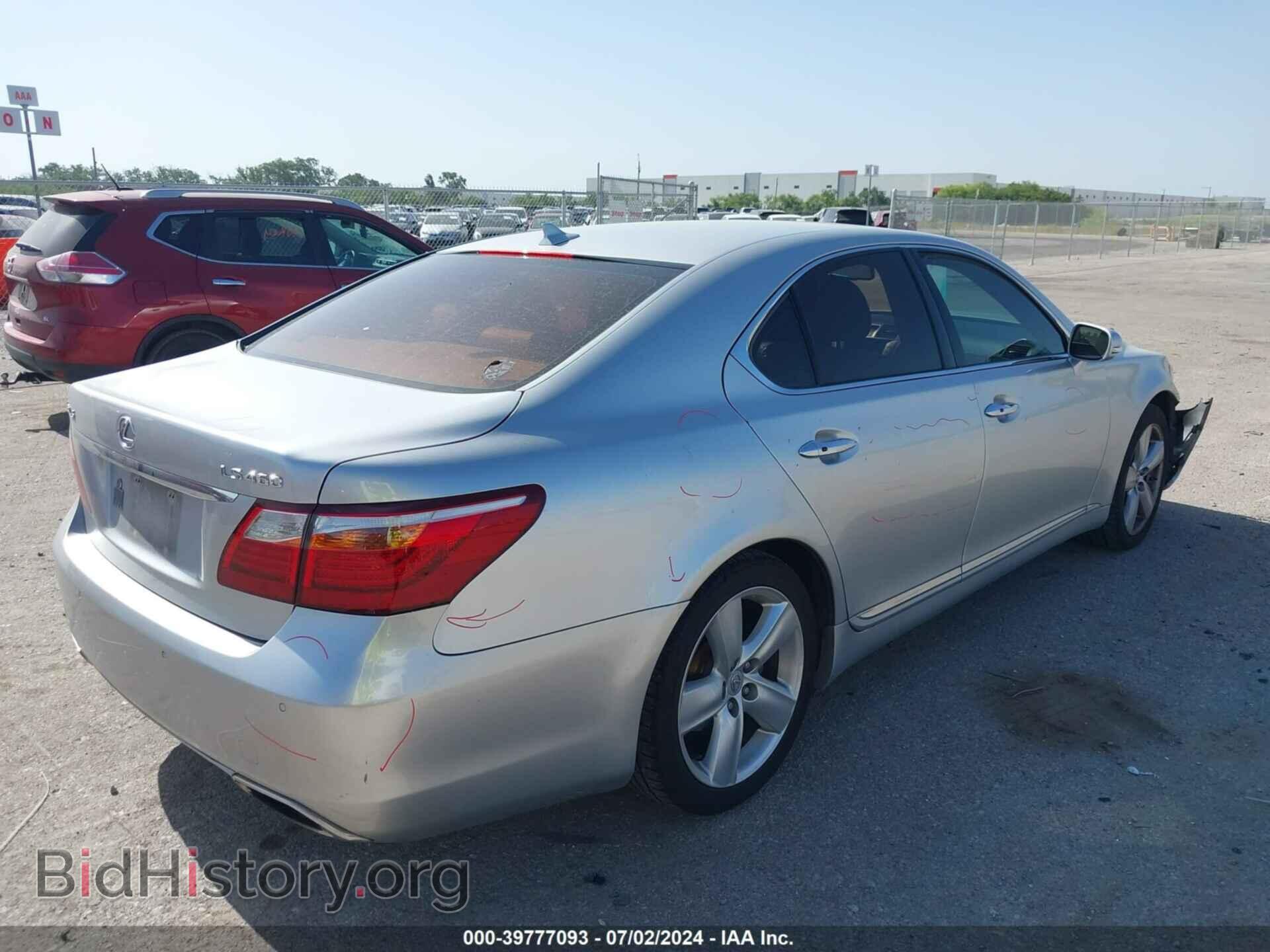 2010 LEXUS LS 460 - VIN: JTHBL5EF2A5100890 - Фото 4