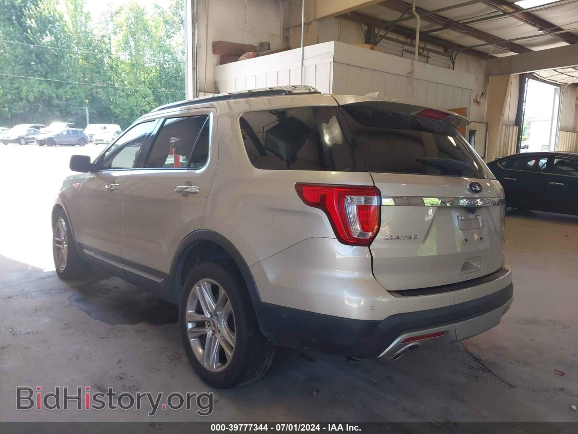 2017 FORD EXPLORER - VIN: 1FM5K8F84HGA00111 - Фото 3