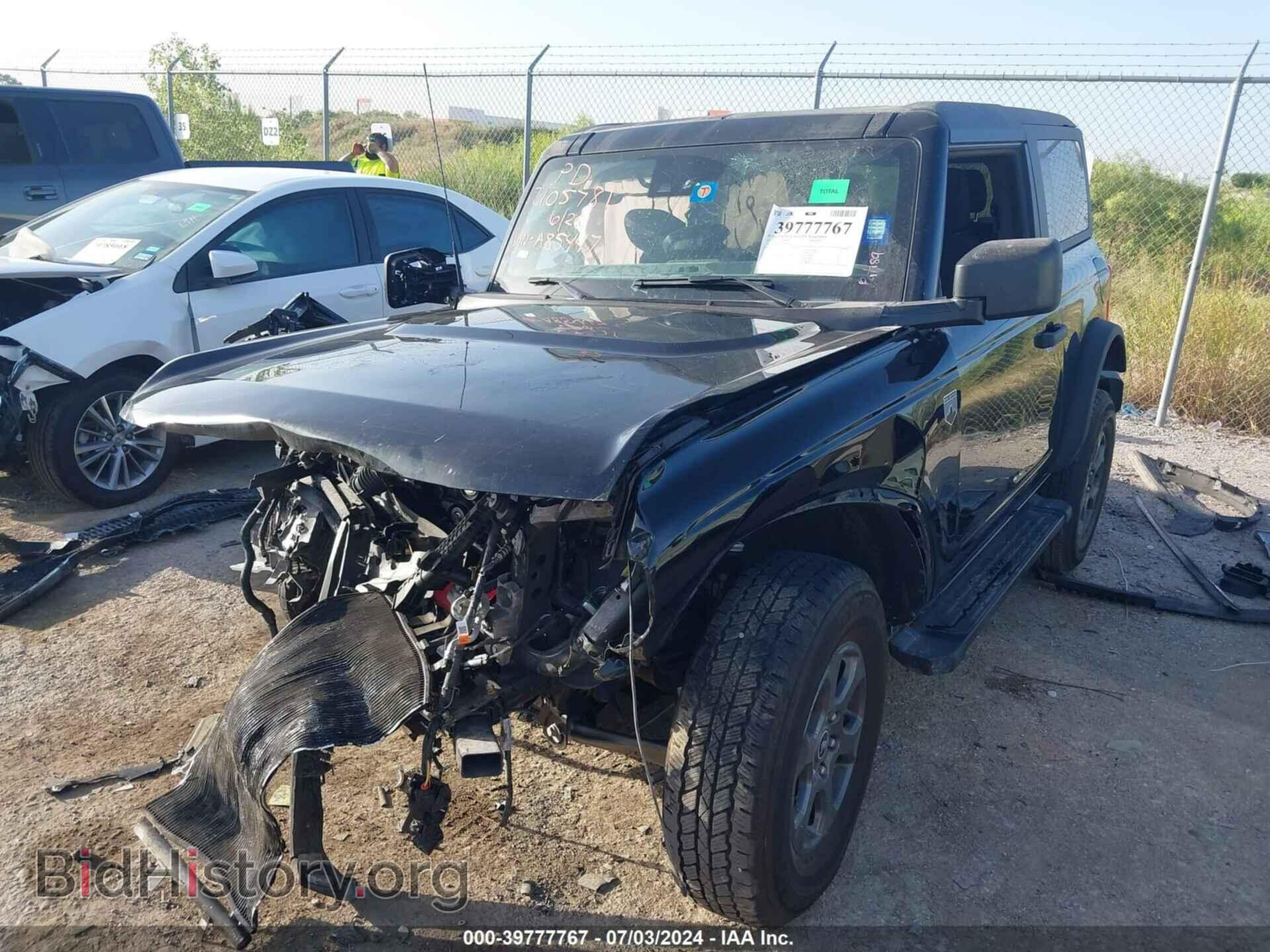 2023 FORD BRONCO - VIN: 1FMDE5AP3PLA85447 - Фото 2